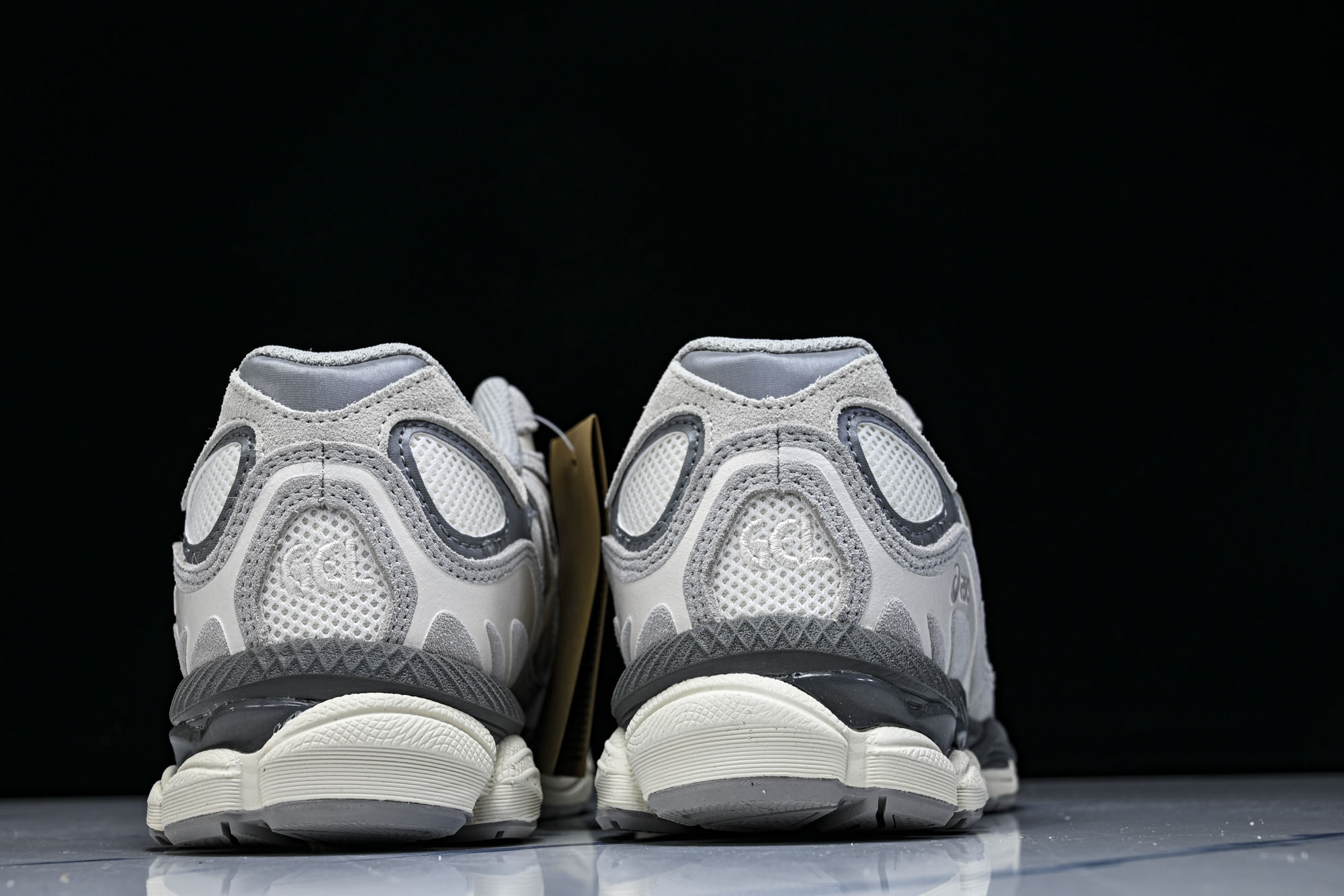 外贸平台 ASICS Gel-NYC Oyster Grey 浅灰色1201A789-103 #YZ002-2 纯原 1