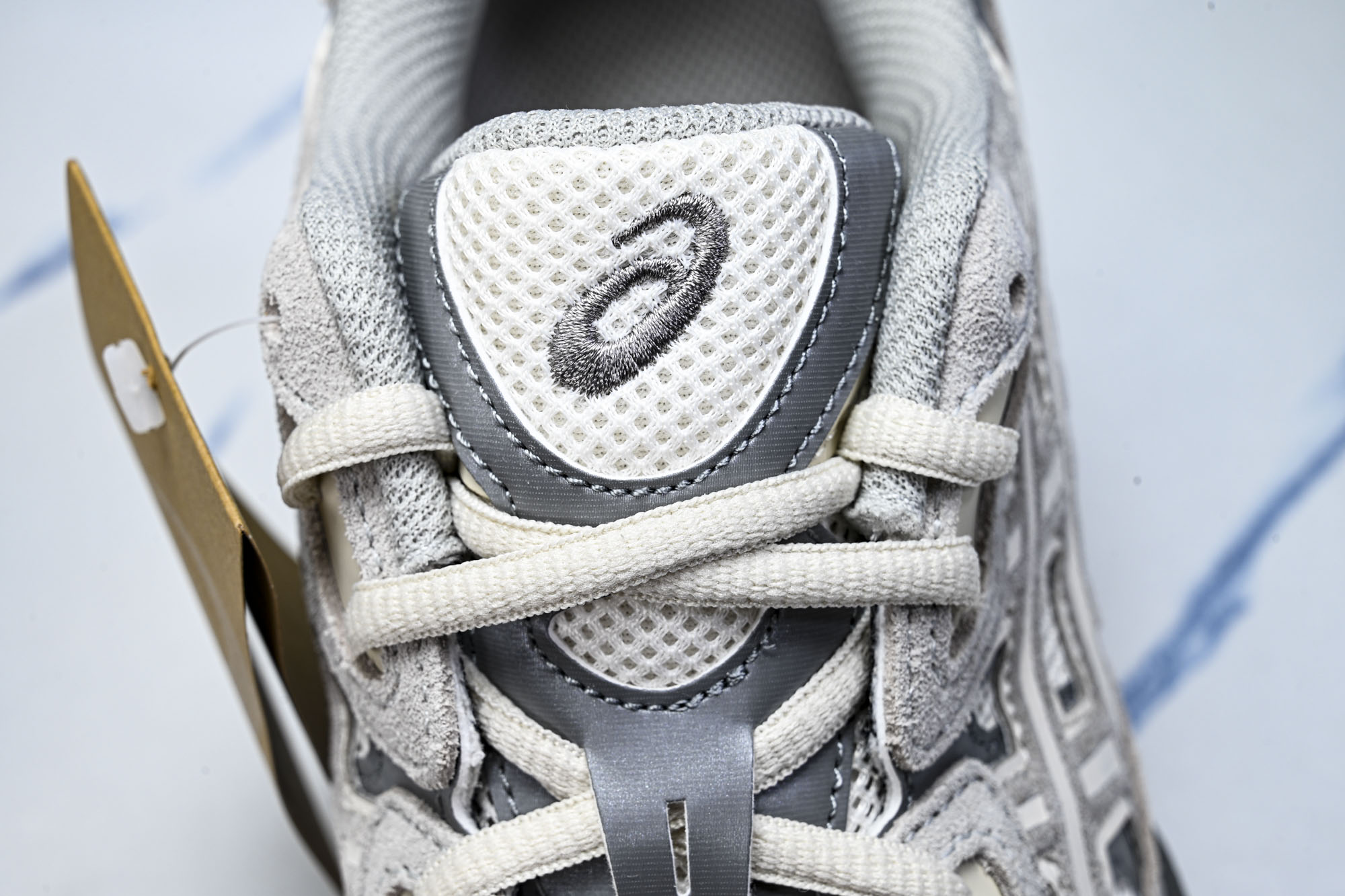 外贸平台 ASICS Gel-NYC Oyster Grey 浅灰色1201A789-103 #YZ002-2 纯原 1
