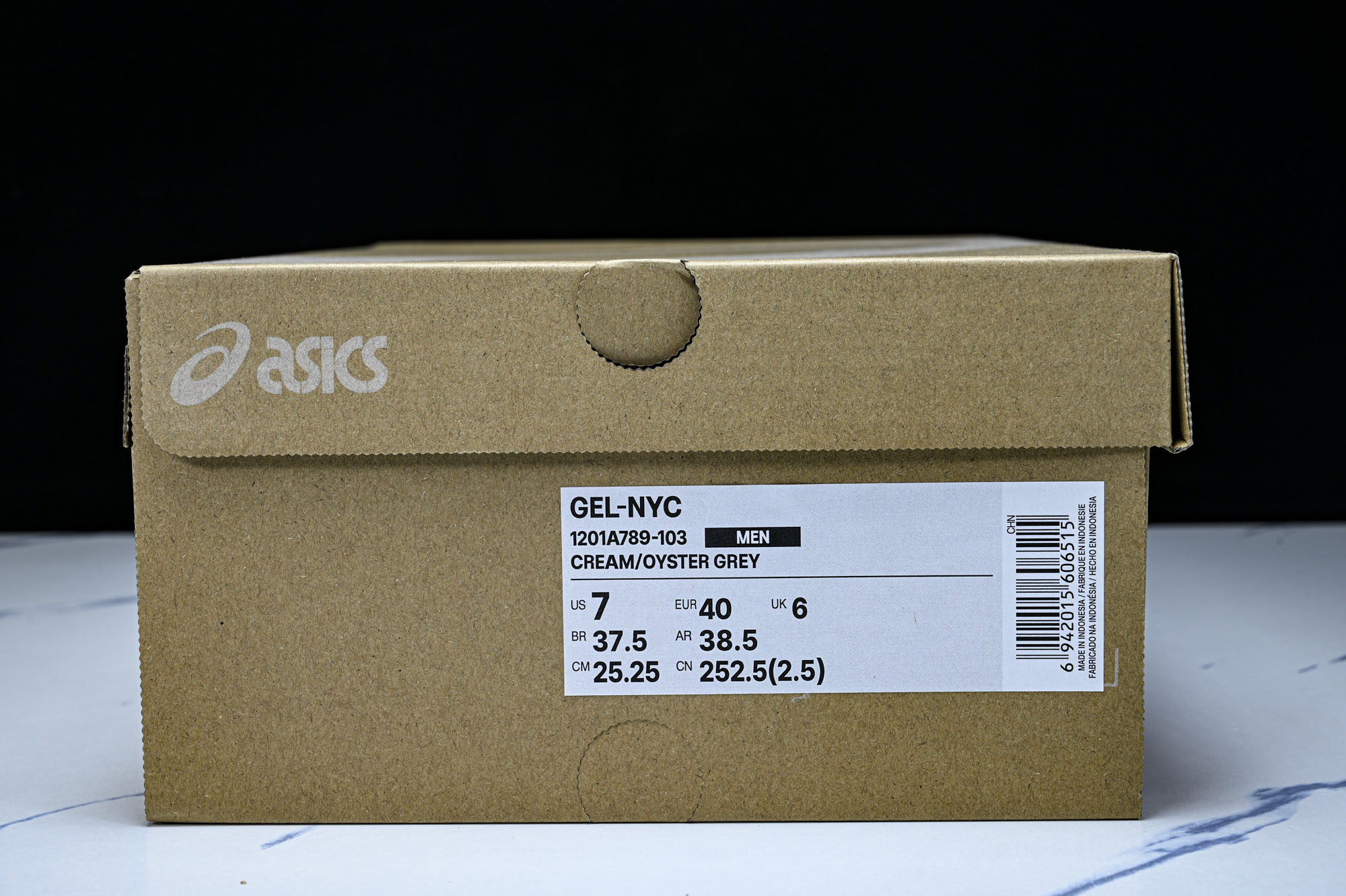 外贸平台 ASICS Gel-NYC Oyster Grey 浅灰色1201A789-103 #YZ002-2 纯原 1