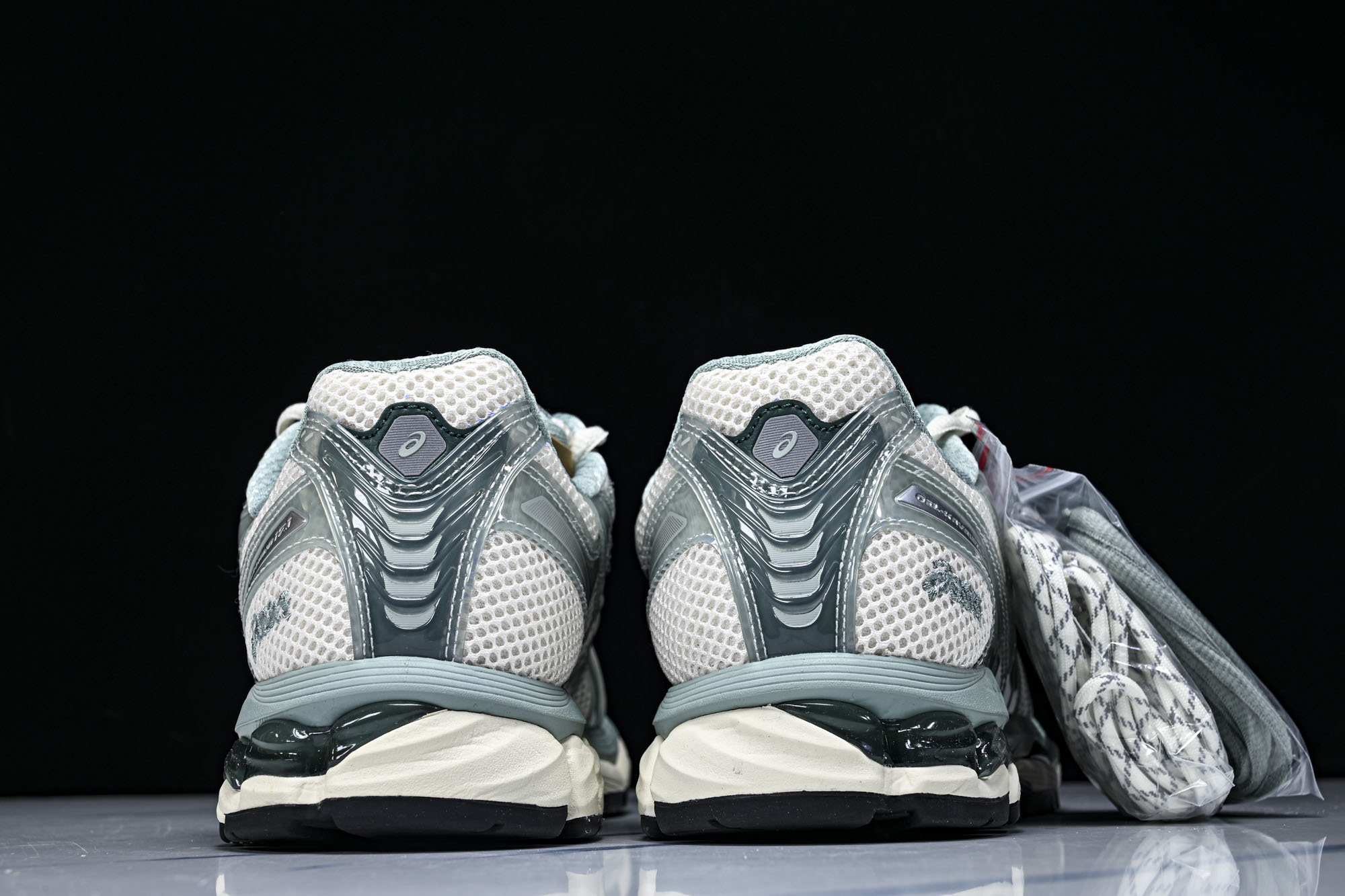 ASICS Gel-Kayano 12.1 Kith Cream Sage 浅绿白 1203A675-100 #YZ00