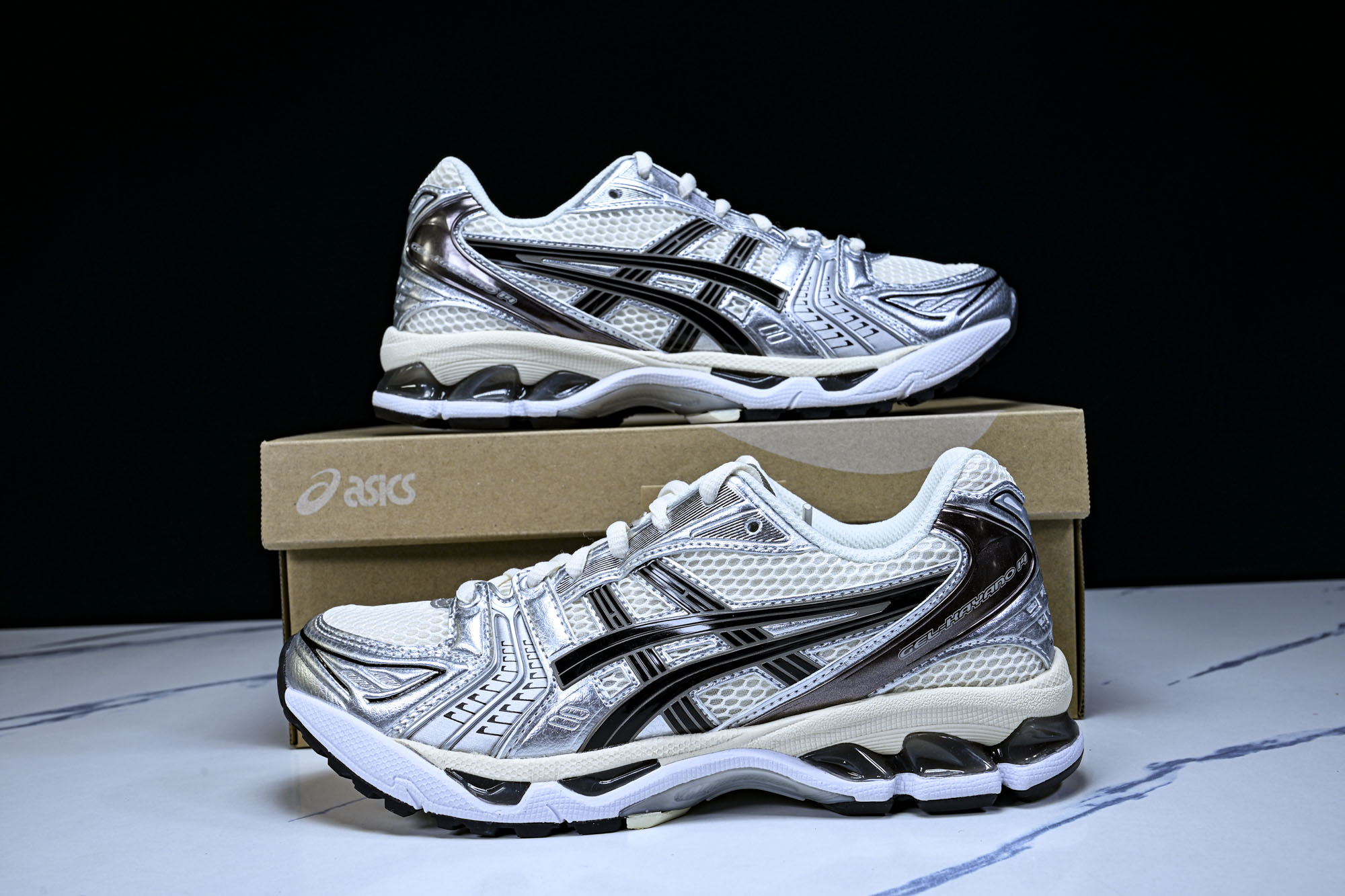 Asics Gel-Kayano 14 亚瑟士运动休闲透气专业跑鞋1201A019-108 #YZ002-2 纯原 1: Asics Gel-Kayano 14 亚瑟士运动休闲透气专业跑鞋1201A019-108 #YZ002-2 纯原 1: