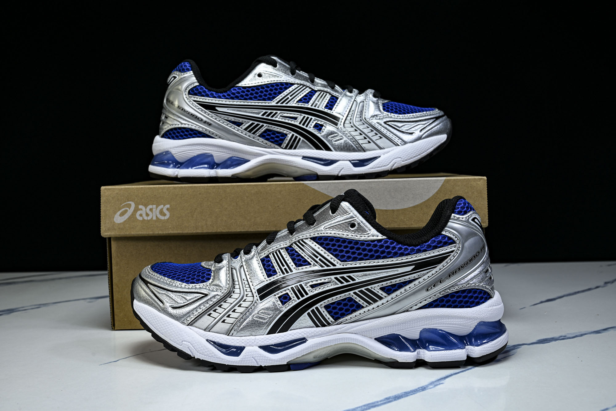 Asics Gel-Kayano 14 亚瑟士运动休闲透气专业跑鞋1201A019-401 #YZ002-2 纯原 1: