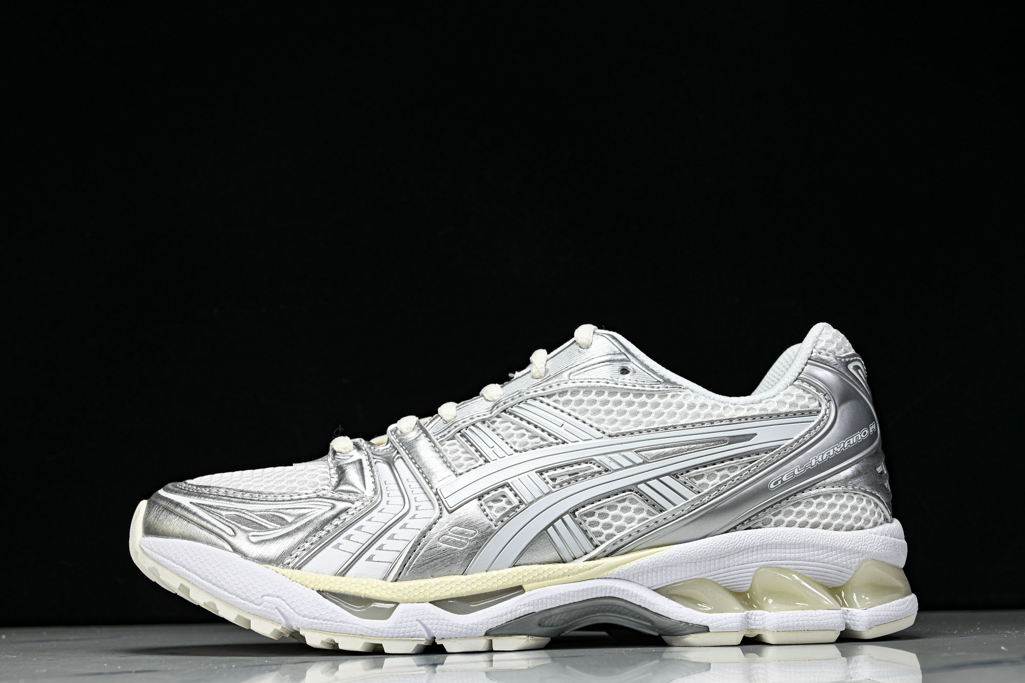 Asics Gel-Kayano 14 亚瑟士运动休闲透气专业跑鞋1201A457-100 #YZ002-2 纯原 1: