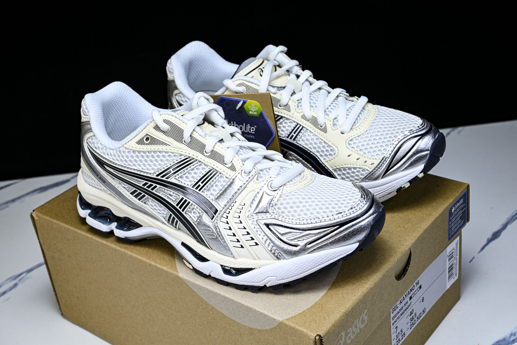 Asics Gel-Kayano 14 亚瑟士运动休闲透气专业跑鞋1202A056-109 #YZ002-2 纯原 1: Asics Gel-Kayano 14 亚瑟士运动休闲透气专业跑鞋1202A056-109 #YZ002-2 纯原 1: