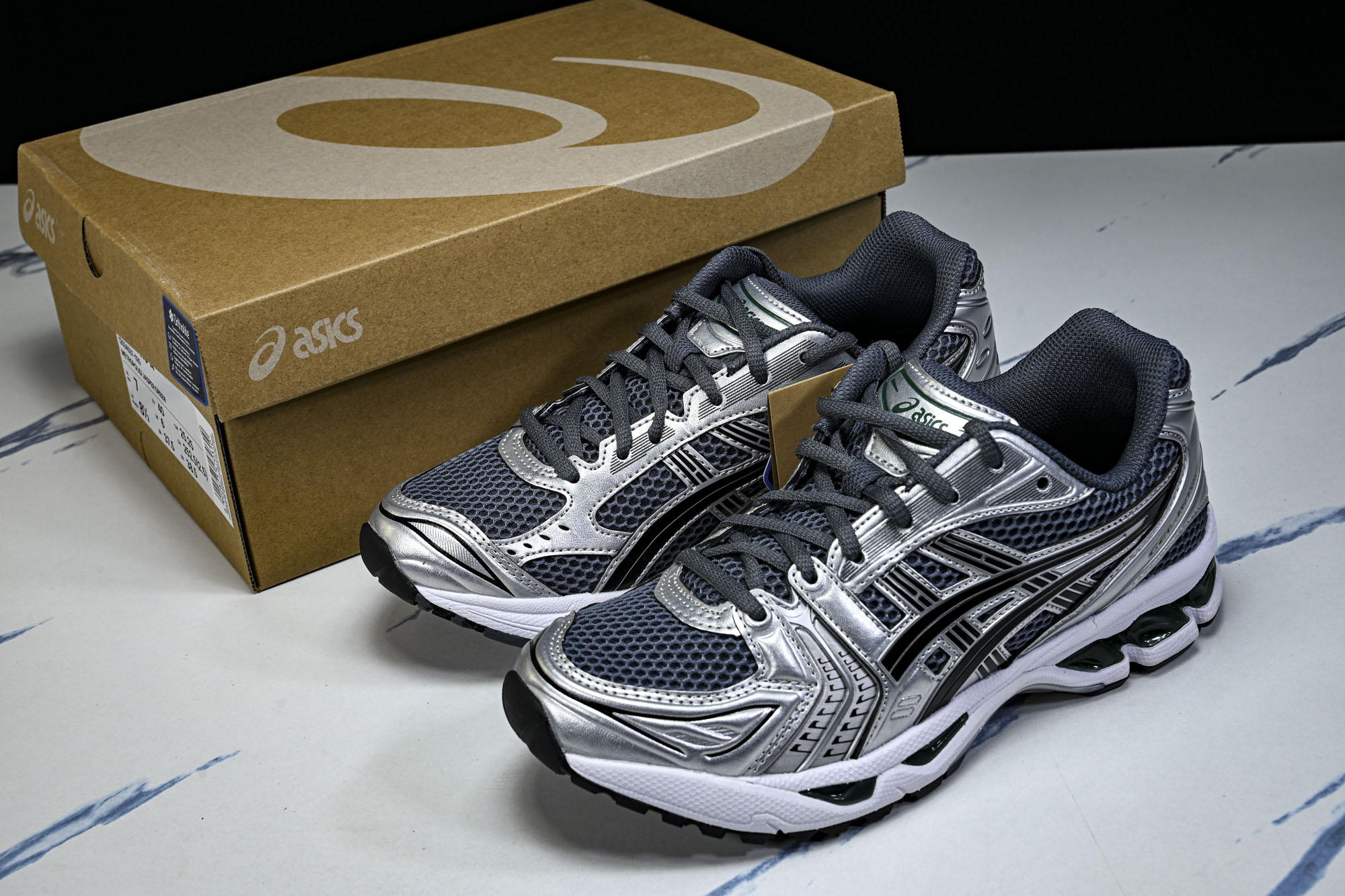 Asics Gel-Kayano 14 亚瑟士运动休闲透气专业跑鞋1203A537-020 #YZ002-2 纯原 1: