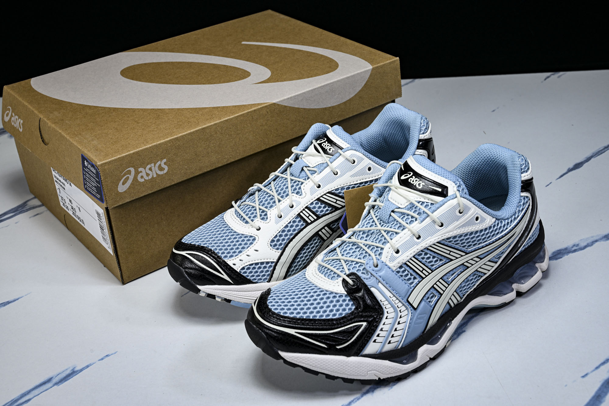 Asics Gel-Kayano 14 亚瑟士运动休闲透气专业跑鞋1203A549-400 #YZ002-2 纯原 1: Asics Gel-Kayano 14 亚瑟士运动休闲透气专业跑鞋1203A549-400 #YZ002-2 纯原 1: