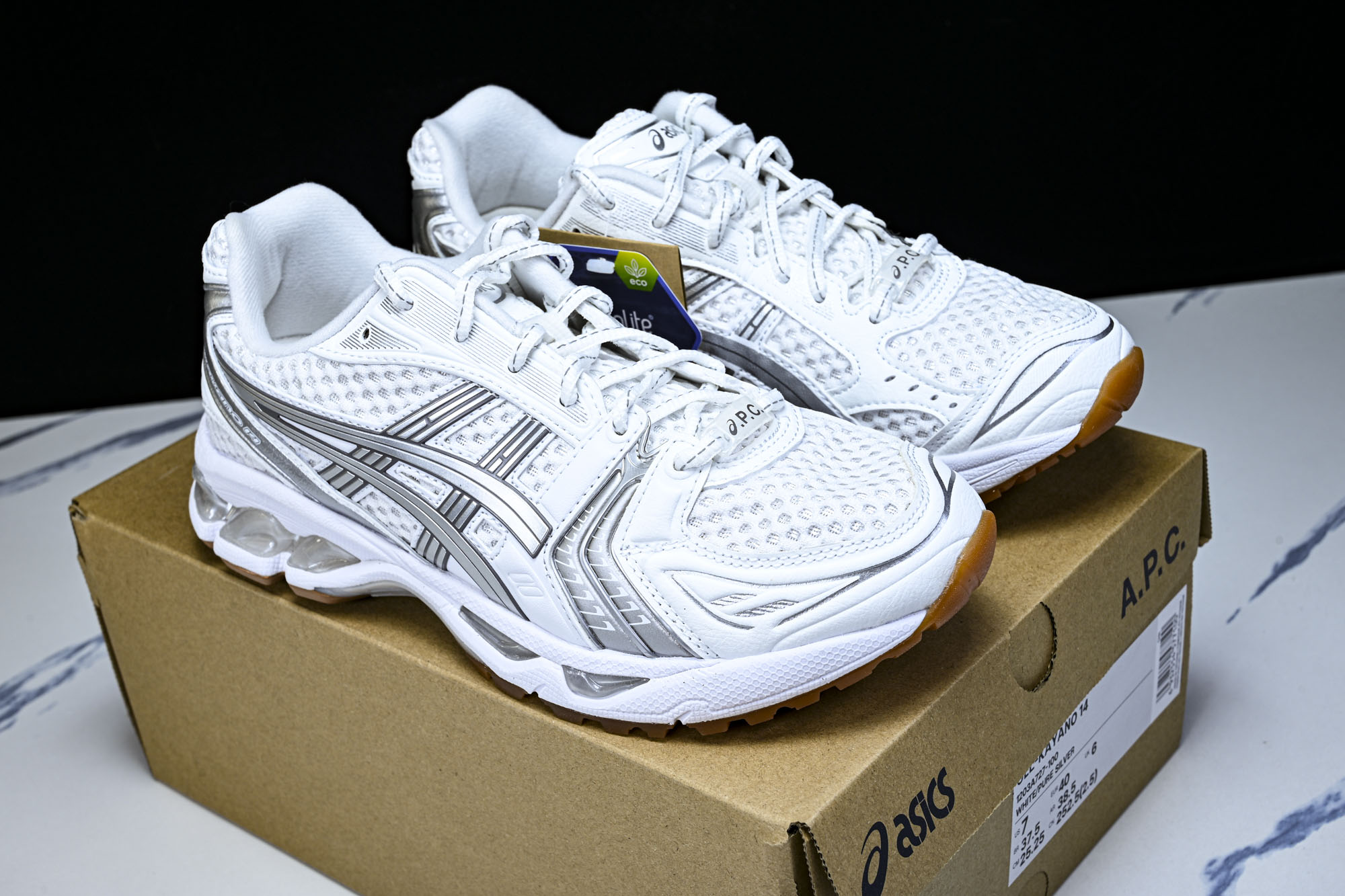 Asics Gel-Kayano 14 亚瑟士运动休闲透气专业跑鞋1203A727-100 #YZ002-2 纯原 1: Asics Gel-Kayano 14 亚瑟士运动休闲透气专业跑鞋1203A727-100 #YZ002-2 纯原 1: