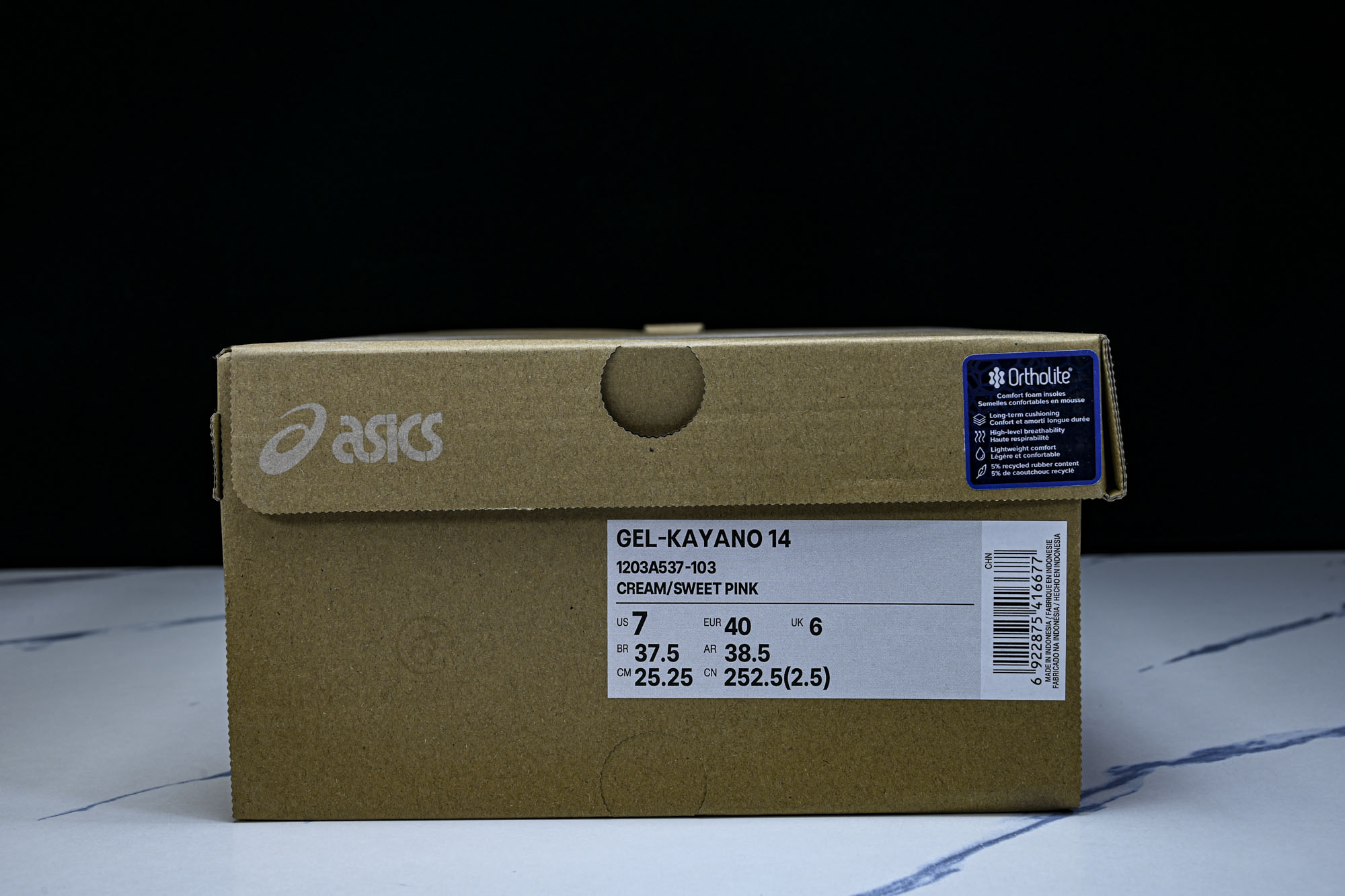 Asics Gel-Kayano 14 亚瑟士运动休闲透气专业跑鞋 1203A537-103 #YZ002-2 纯原 1