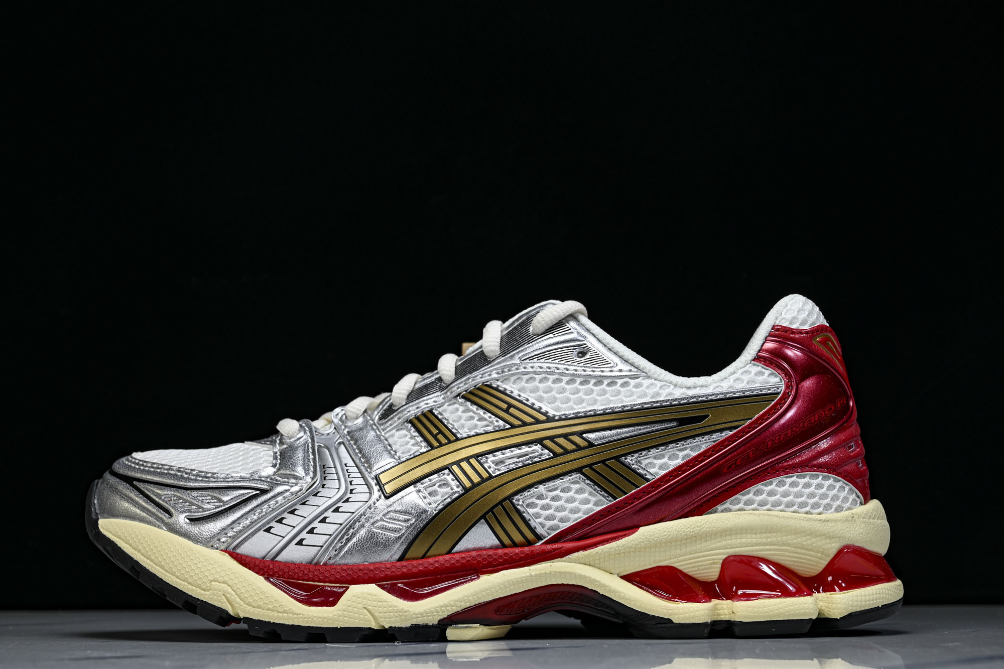 Asics Gel-Kayano 14 亚瑟士运动休闲透气专业跑鞋 1203A692-100 #YZ002-2 纯原 1