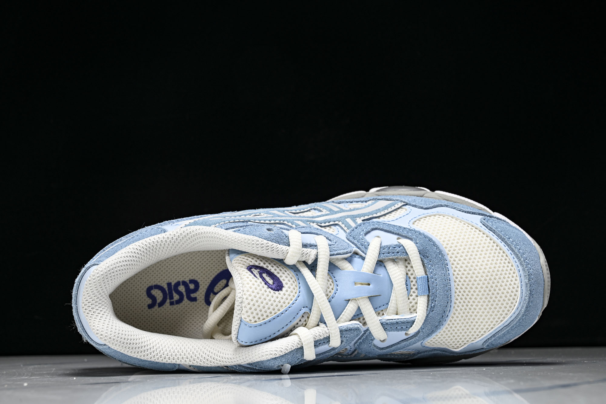 ASICS Gel-NYC Cream Arctic Sky 蓝色 1203A383-107 #YZ002-2 纯原 1 ASICS Gel-NYC Cream Arctic Sky 蓝色 1203A383-107 #YZ002-2 纯原 1