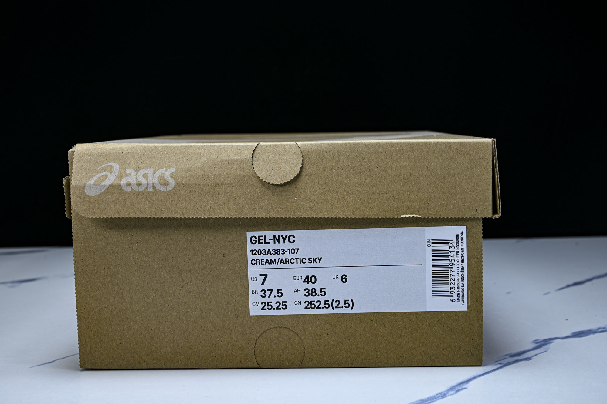 ASICS Gel-NYC Cream Arctic Sky 蓝色 1203A383-107 #YZ002-2 纯原 1 ASICS Gel-NYC Cream Arctic Sky 蓝色 1203A383-107 #YZ002-2 纯原 1