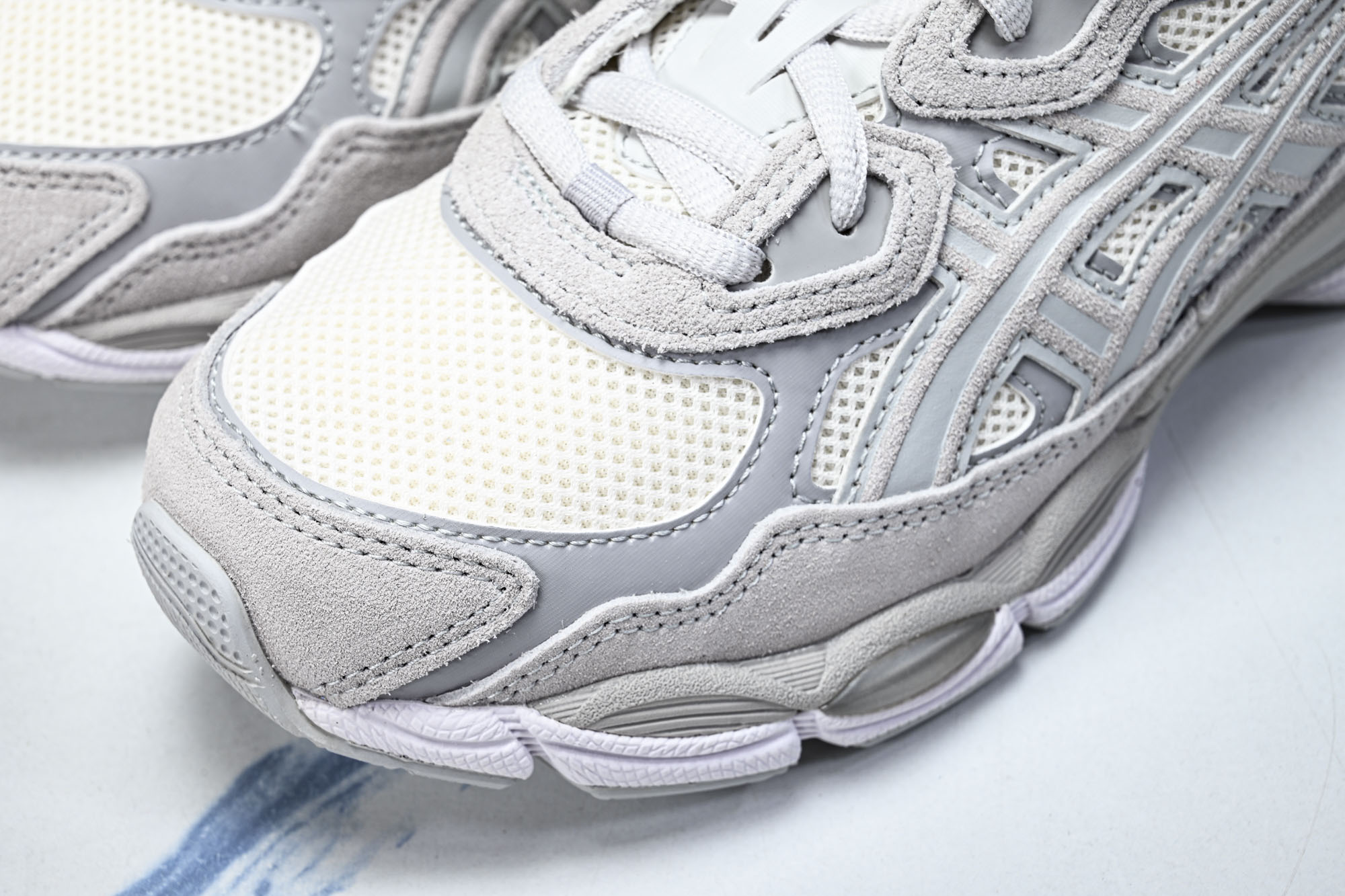 ASICS Gel-NYC Cream Cloud Grey 灰色 1203A663-101 #YZ002-2 纯原 1 ASICS Gel-NYC Cream Cloud Grey 灰色 1203A663-101 #YZ002-2 纯原 1