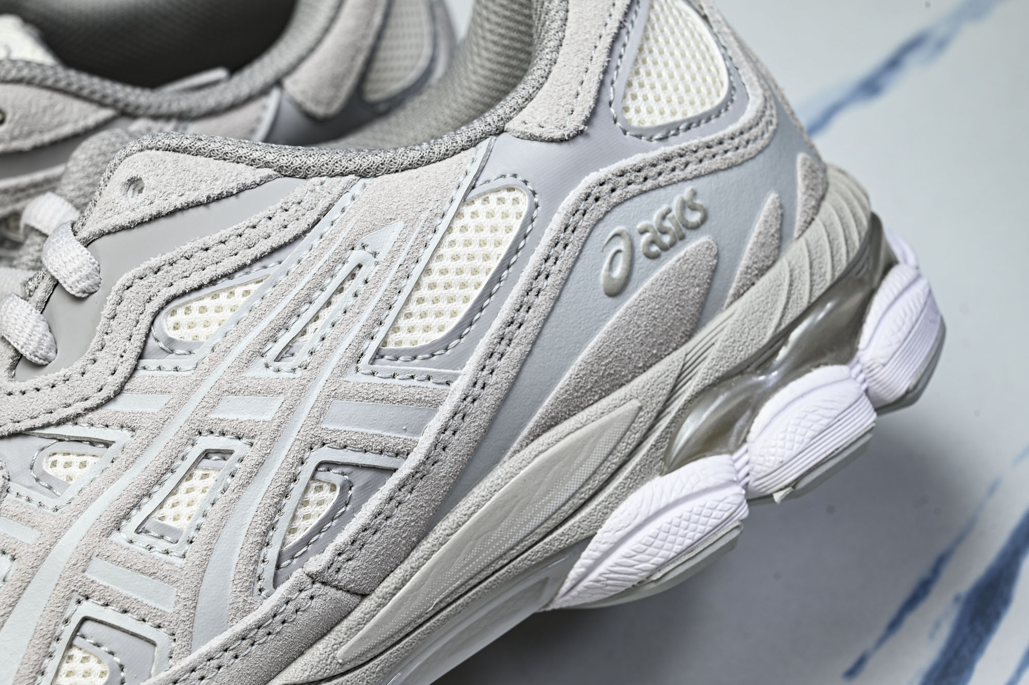 ASICS Gel-NYC Cream Cloud Grey 灰色 1203A663-101 #YZ002-2 纯原 1 ASICS Gel-NYC Cream Cloud Grey 灰色 1203A663-101 #YZ002-2 纯原 1