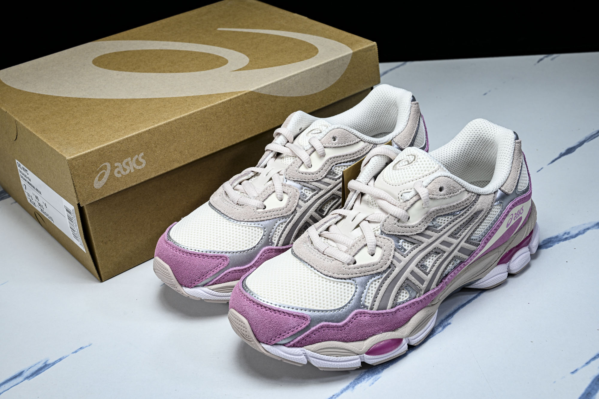 ASICS Gel-NYC Cream Mineral Beige Pink 米白粉 1203A383-104 #YZ0