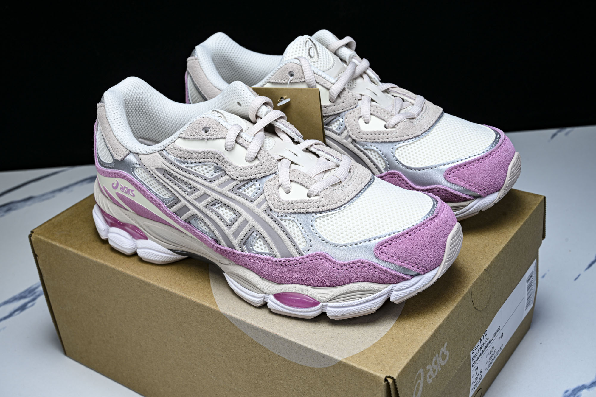 ASICS Gel-NYC Cream Mineral Beige Pink 米白粉 1203A383-104 #YZ0