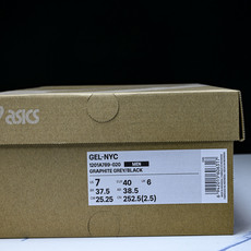 ASICS Gel-NYC Graphite Grey Black 黑灰 1201A789-020 #YZ002-2 纯 ASICS Gel-NYC Graphite Grey Black 黑灰 1201A789-020 #YZ002-2 纯