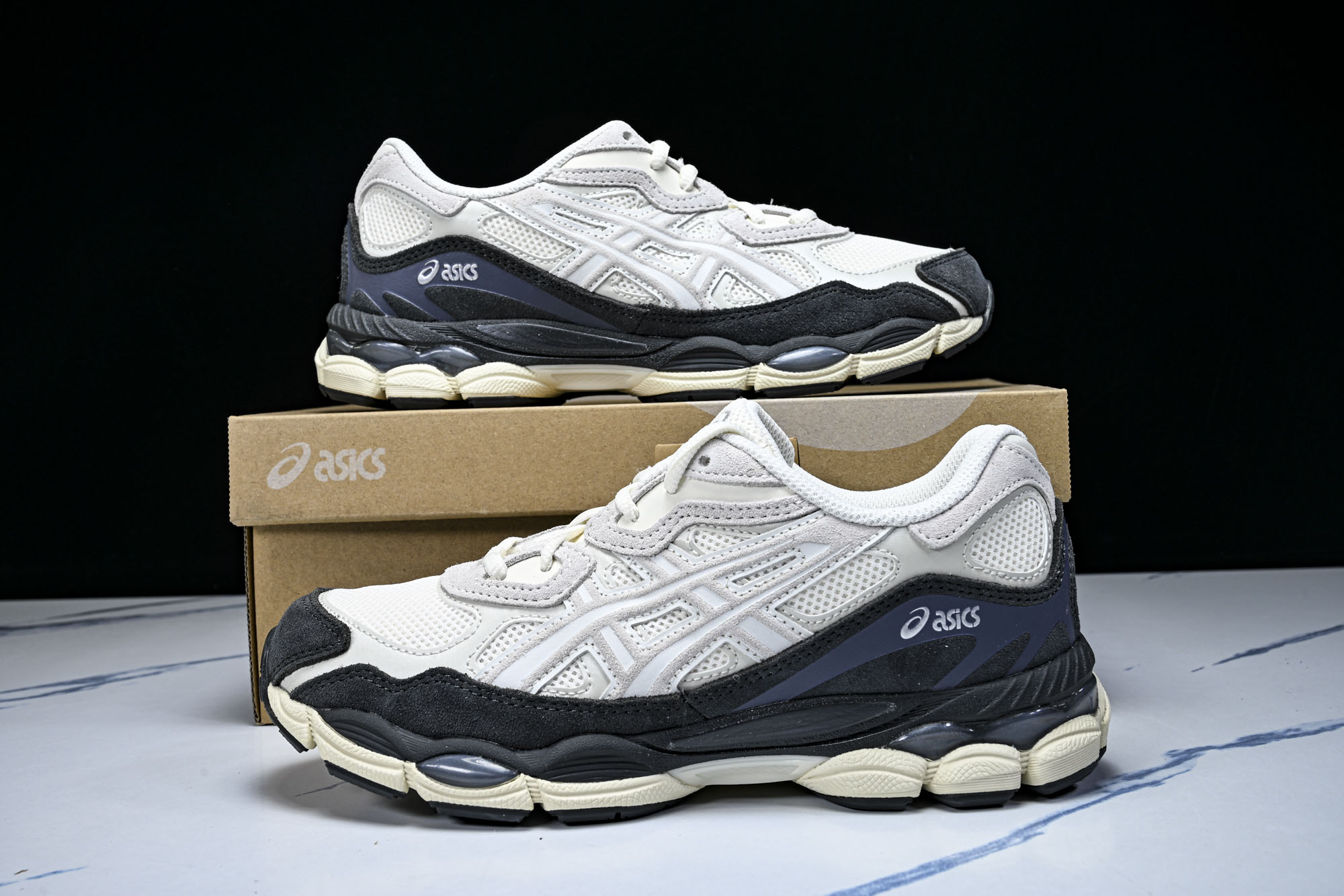 ASICS Gel-NYC White Smoke Grey 烟灰白 1203A383-111 #YZ002-2 纯原 ASICS Gel-NYC White Smoke Grey 烟灰白 1203A383-111 #YZ002-2 纯原