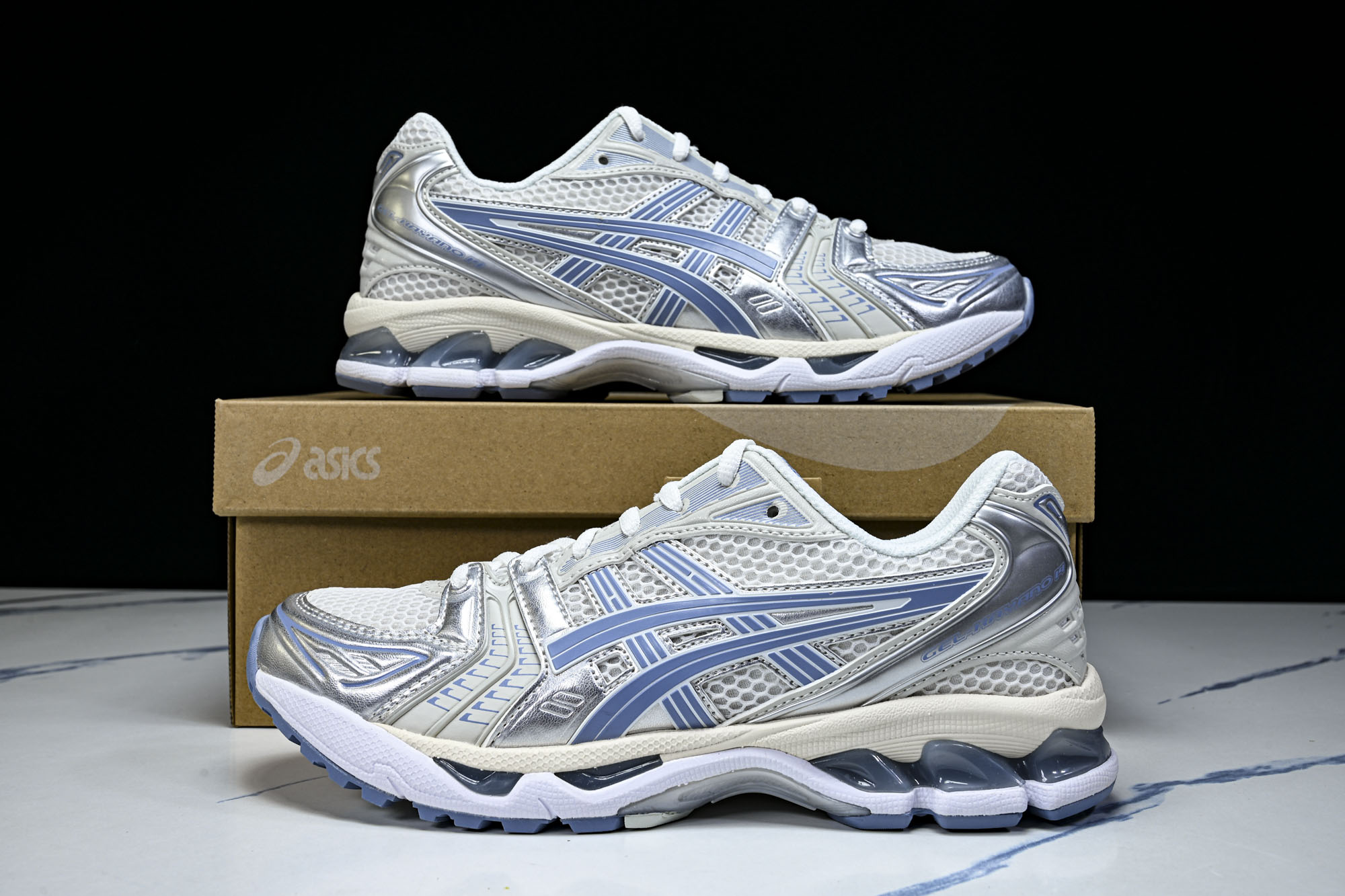Gel-Kayano 14 亚瑟士运动休闲透气专业跑鞋1203A537-115 #YZ002-2 纯原 1:1的材料进行 Gel-Kayano 14 亚瑟士运动休闲透气专业跑鞋1203A537-115 #YZ002-2 纯原 1:1的材料进行