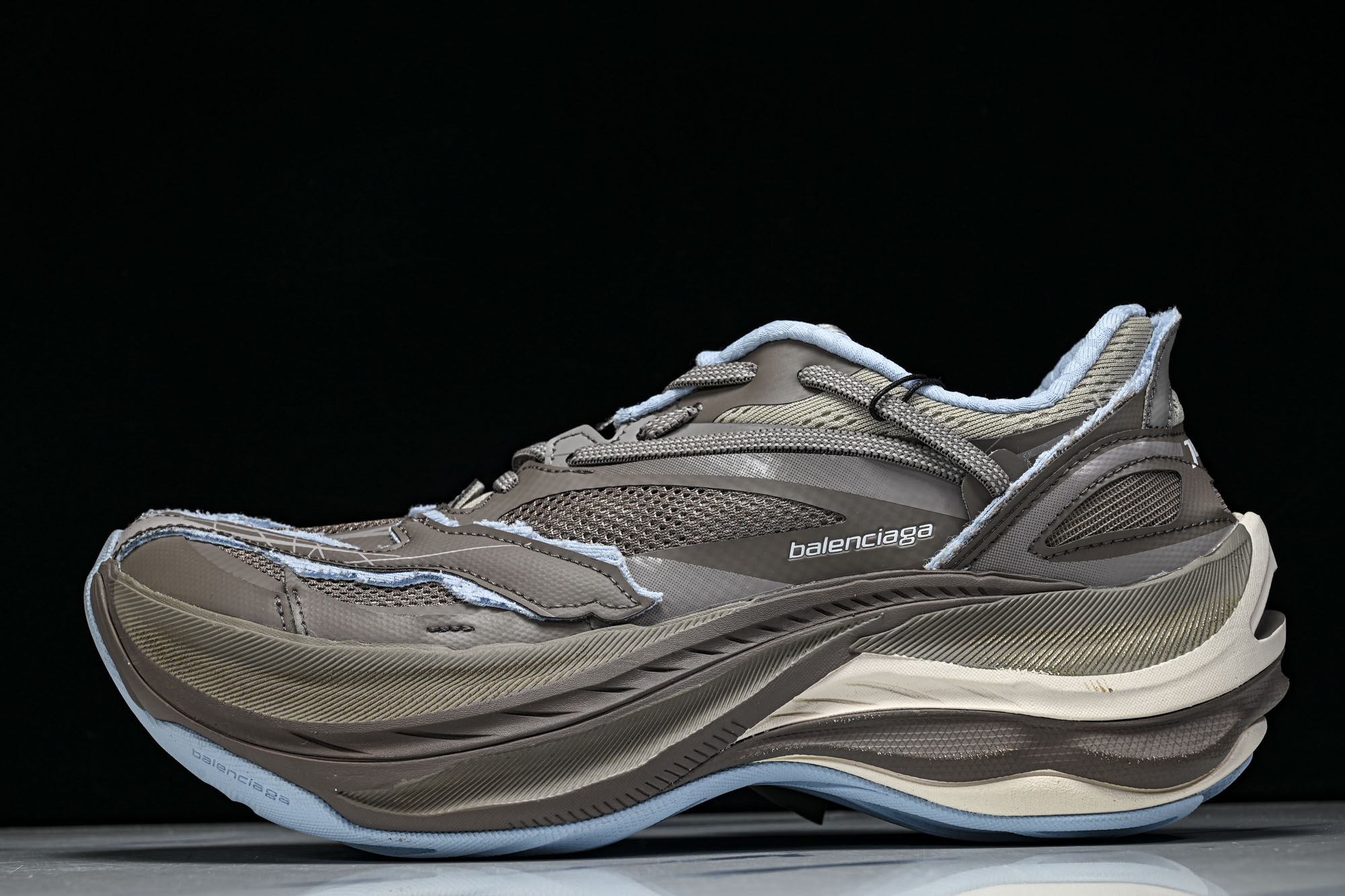 Balenciaga Jet 巴黎世家压纹印花圆头厚底低帮老爹鞋WMRTN-2294 #YZ009-03 35 36 3