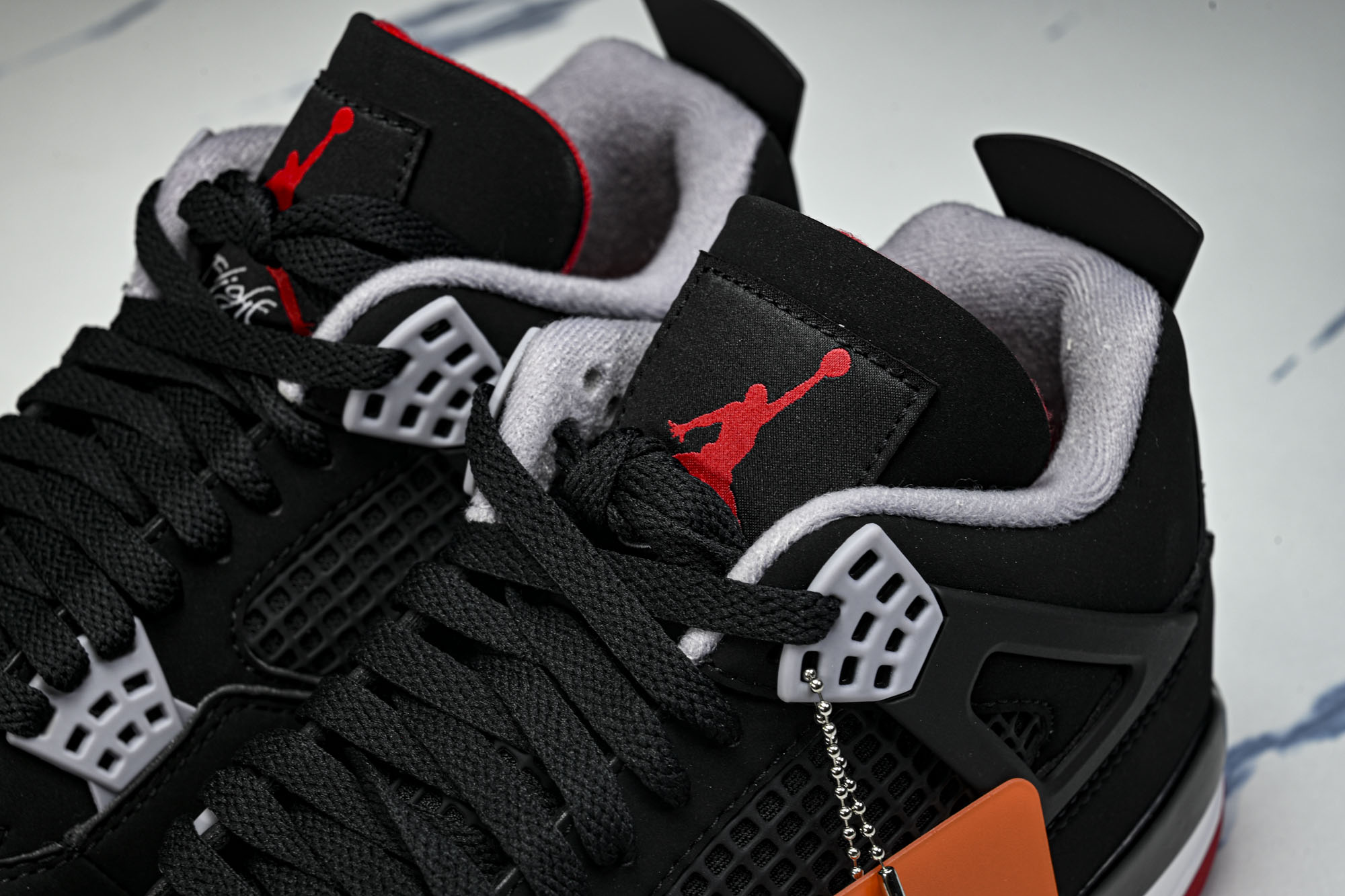 Air Jordan 4 Retro _Bred_ AJ4 乔4黑红2.0 IX8180-001 #YZ015 大厂出品 Air Jordan 4 Retro _Bred_ AJ4 乔4黑红2.0 IX8180-001 #YZ015 大厂出品