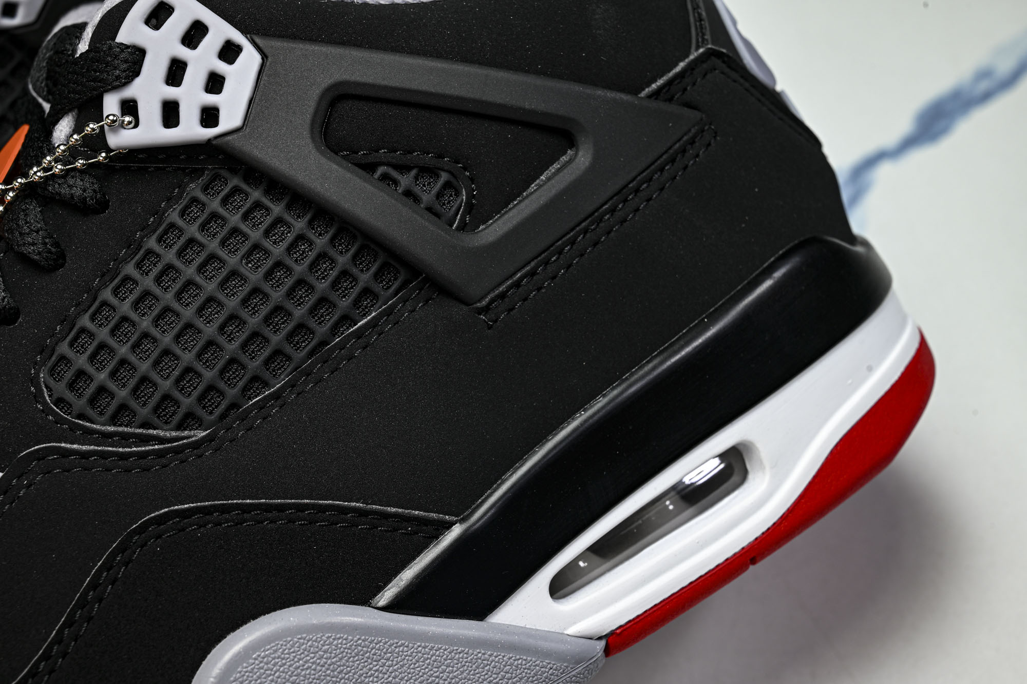 Air Jordan 4 Retro _Bred_ AJ4 乔4黑红2.0 IX8180-001 #YZ015 大厂出品 Air Jordan 4 Retro _Bred_ AJ4 乔4黑红2.0 IX8180-001 #YZ015 大厂出品