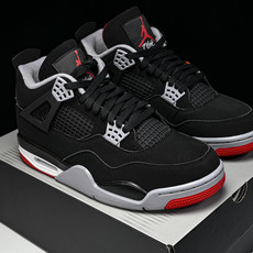 Air Jordan 4 Retro _Bred_ AJ4 乔4黑红2.0 IX8180-001 #YZ015 大厂出品 Air Jordan 4 Retro _Bred_ AJ4 乔4黑红2.0 IX8180-001 #YZ015 大厂出品