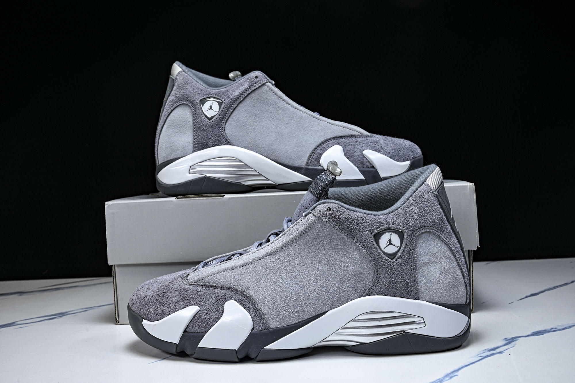 Air Jordan AJ14 灰白 FJ3460-012 #YZ022-1 原楦原档案数据开模打造 原厂中底拉帮钢印 Air Jordan AJ14 灰白 FJ3460-012 #YZ022-1 原楦原档案数据开模打造 原厂中底拉帮钢印