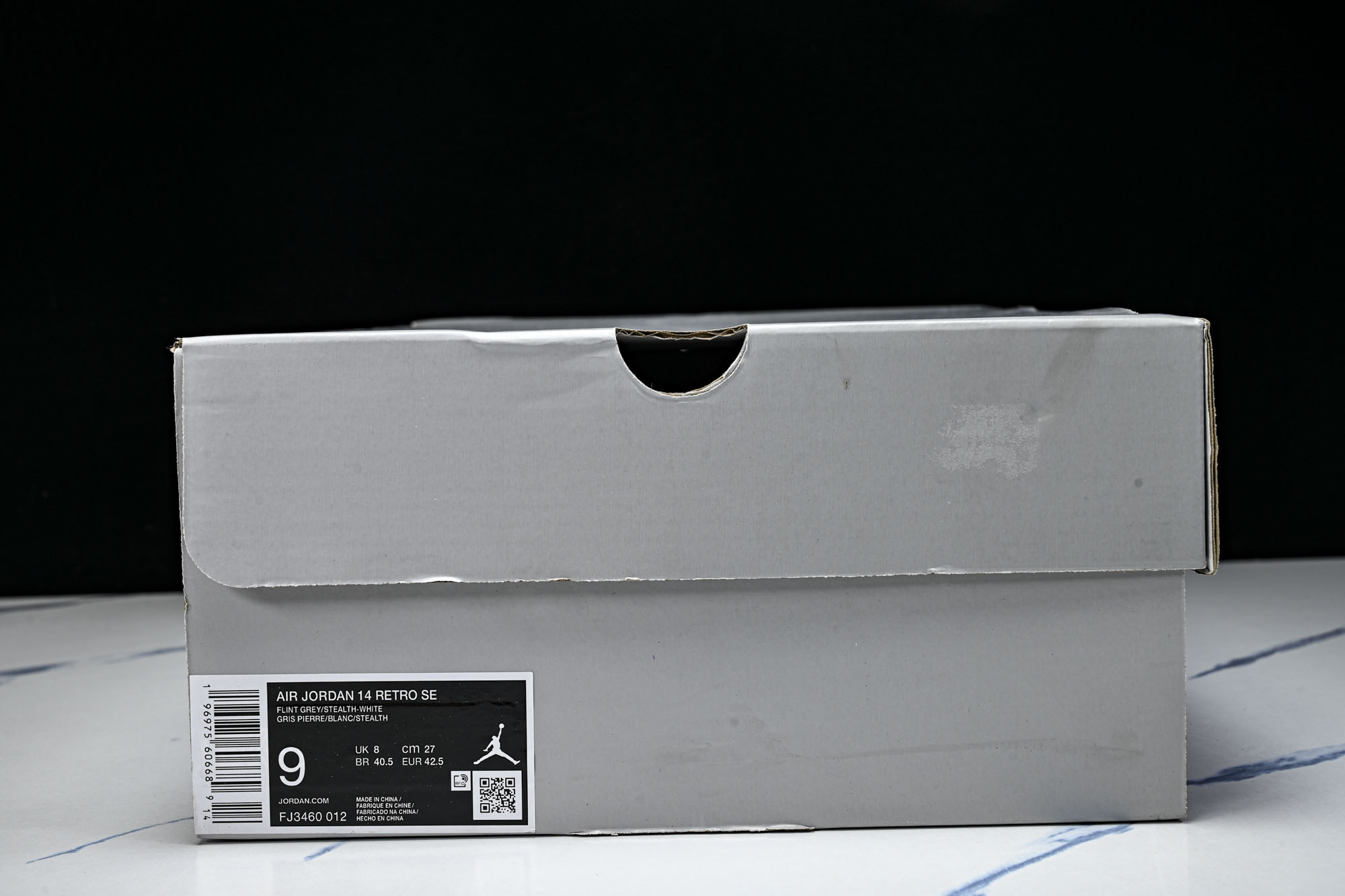 Air Jordan AJ14 灰白 FJ3460-012 #YZ022-1 原楦原档案数据开模打造 原厂中底拉帮钢印 Air Jordan AJ14 灰白 FJ3460-012 #YZ022-1 原楦原档案数据开模打造 原厂中底拉帮钢印