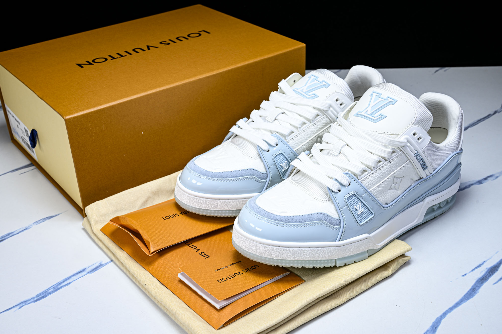 Louis Vuitton_路易威登男鞋Trainer运动鞋休闲鞋 #YZ022-1 ✦原版1:1 制作 全套私模 ✦开