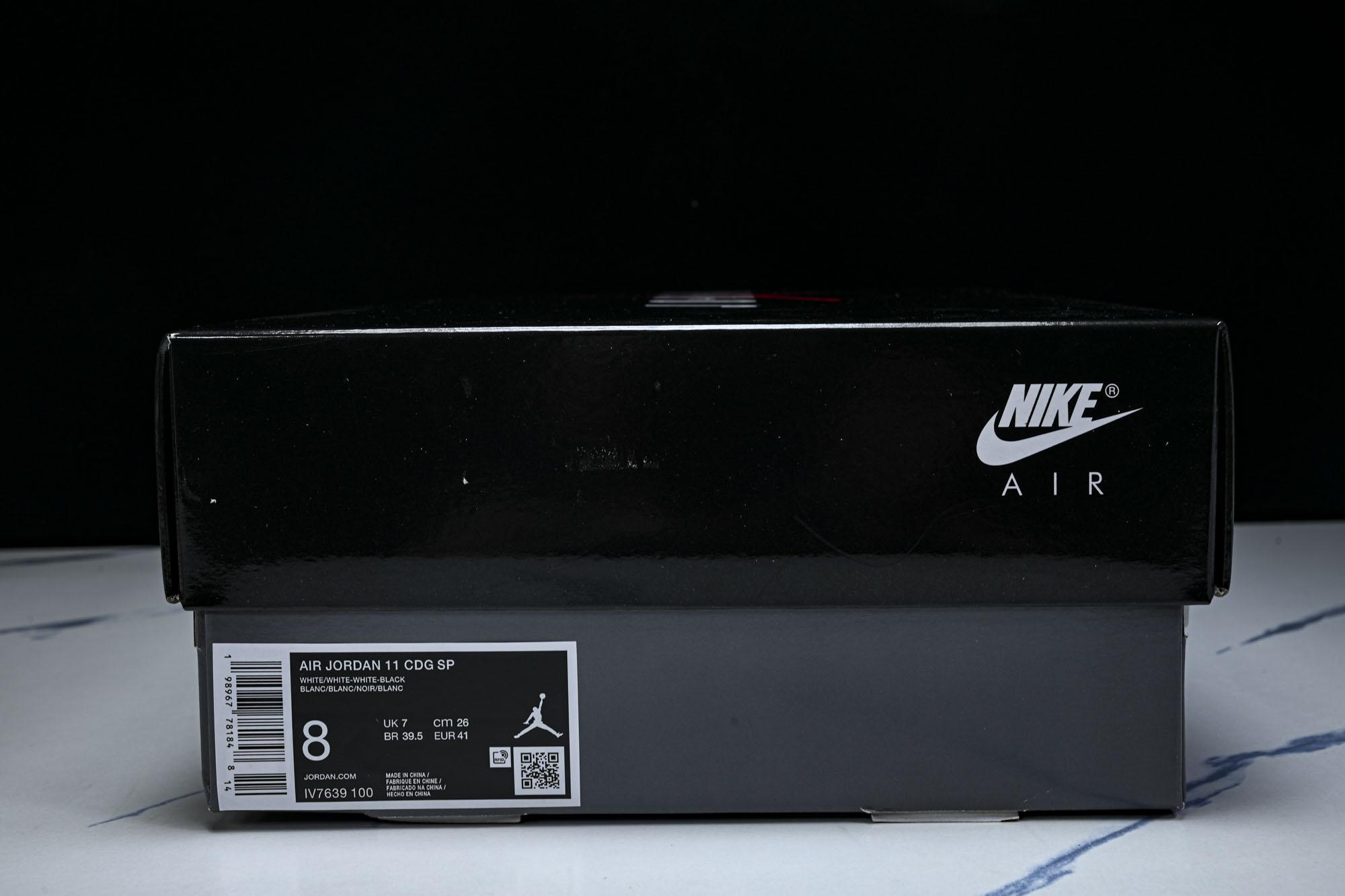 Comme Des Garçons x Air Jordan 11 _White_ AJ11 乔11川久保玲联名白色 I Comme Des Garçons x Air Jordan 11 _White_ AJ11 乔11川久保玲联名白色 I