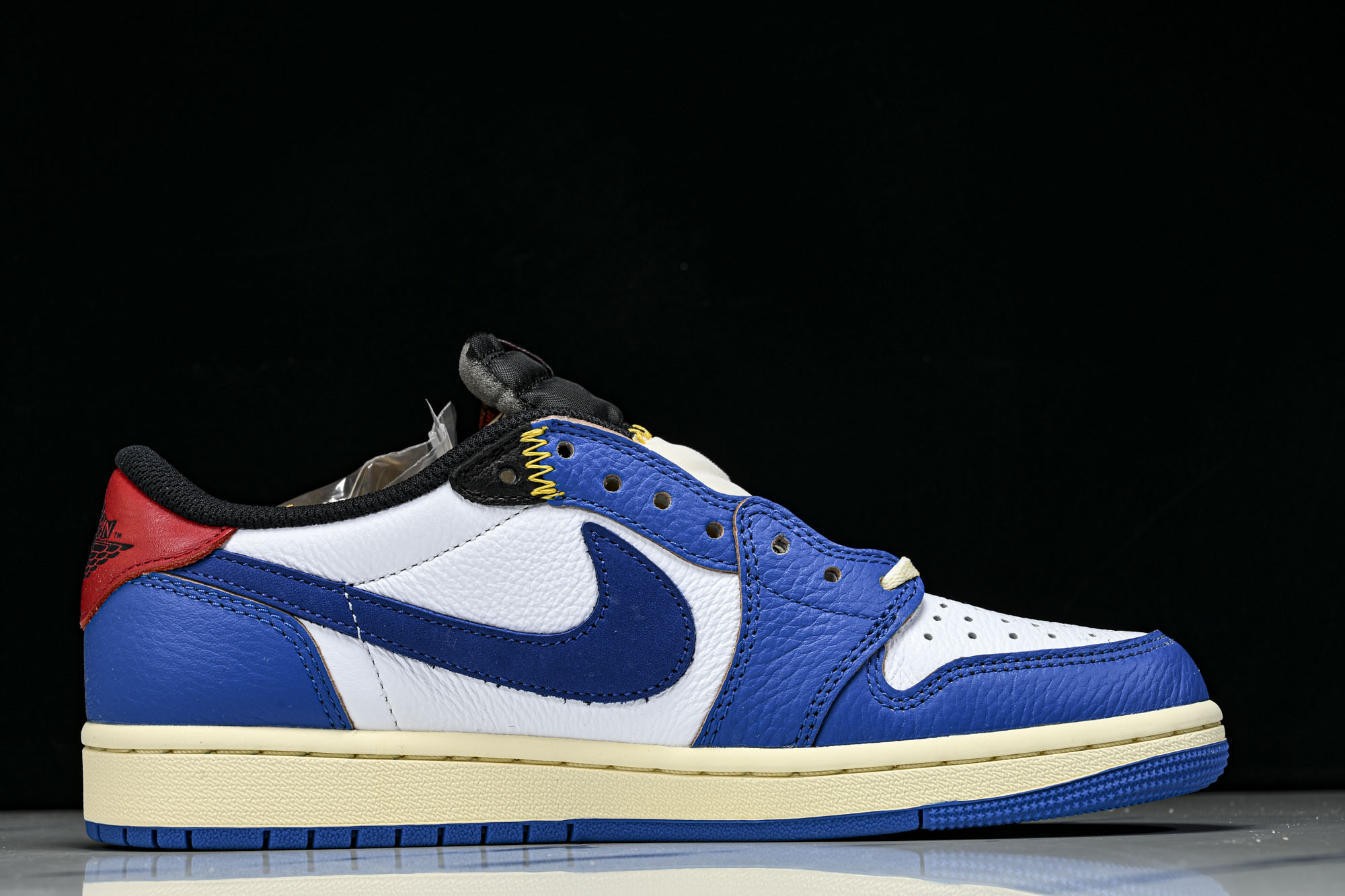 Fragment Design x Union x Air Jordan 1 Hi 乔1藤原浩大闪电 低帮文化休闲板鞋 