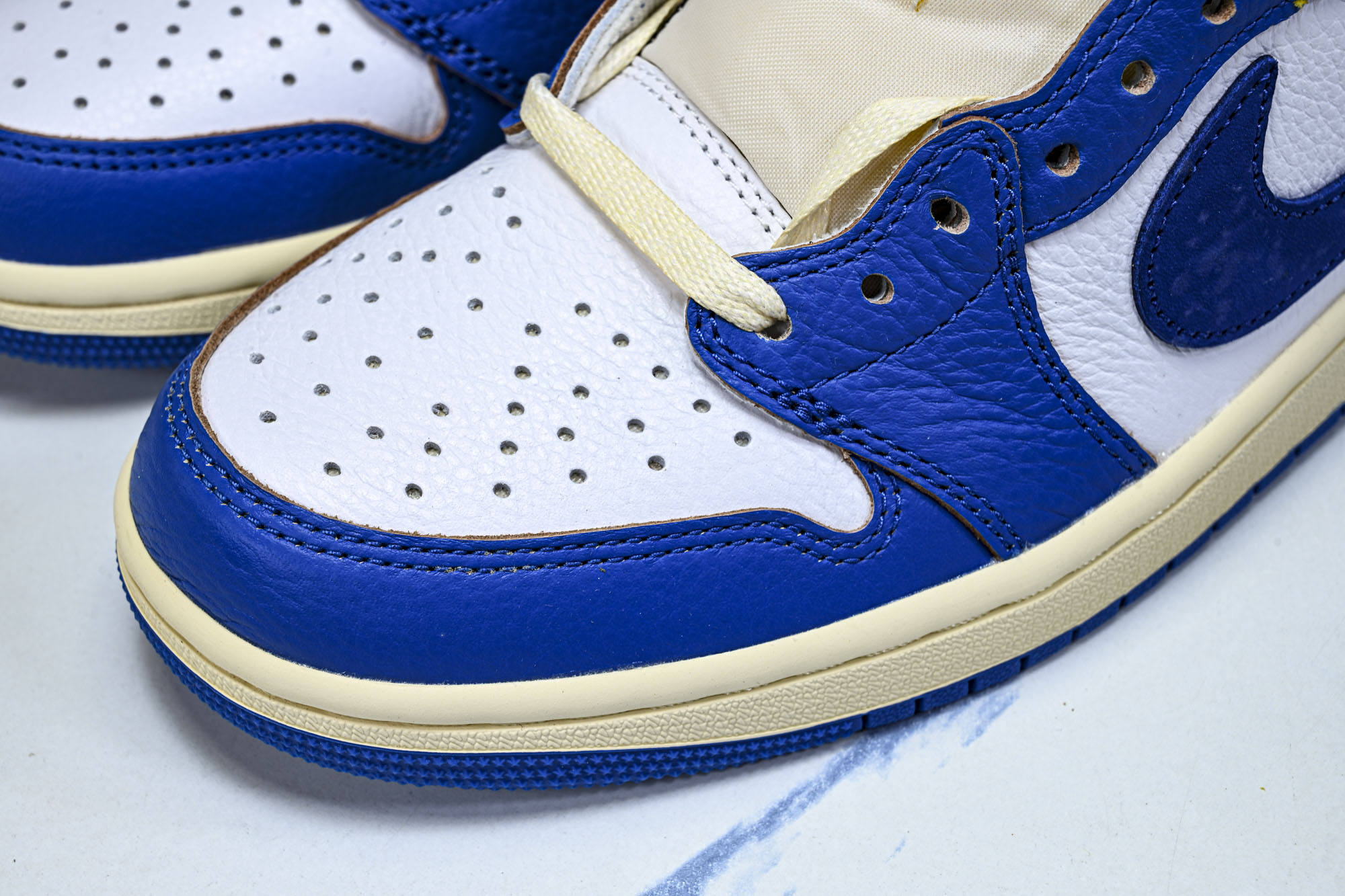 Fragment Design x Union x Air Jordan 1 Hi 乔1藤原浩大闪电 低帮文化休闲板鞋 