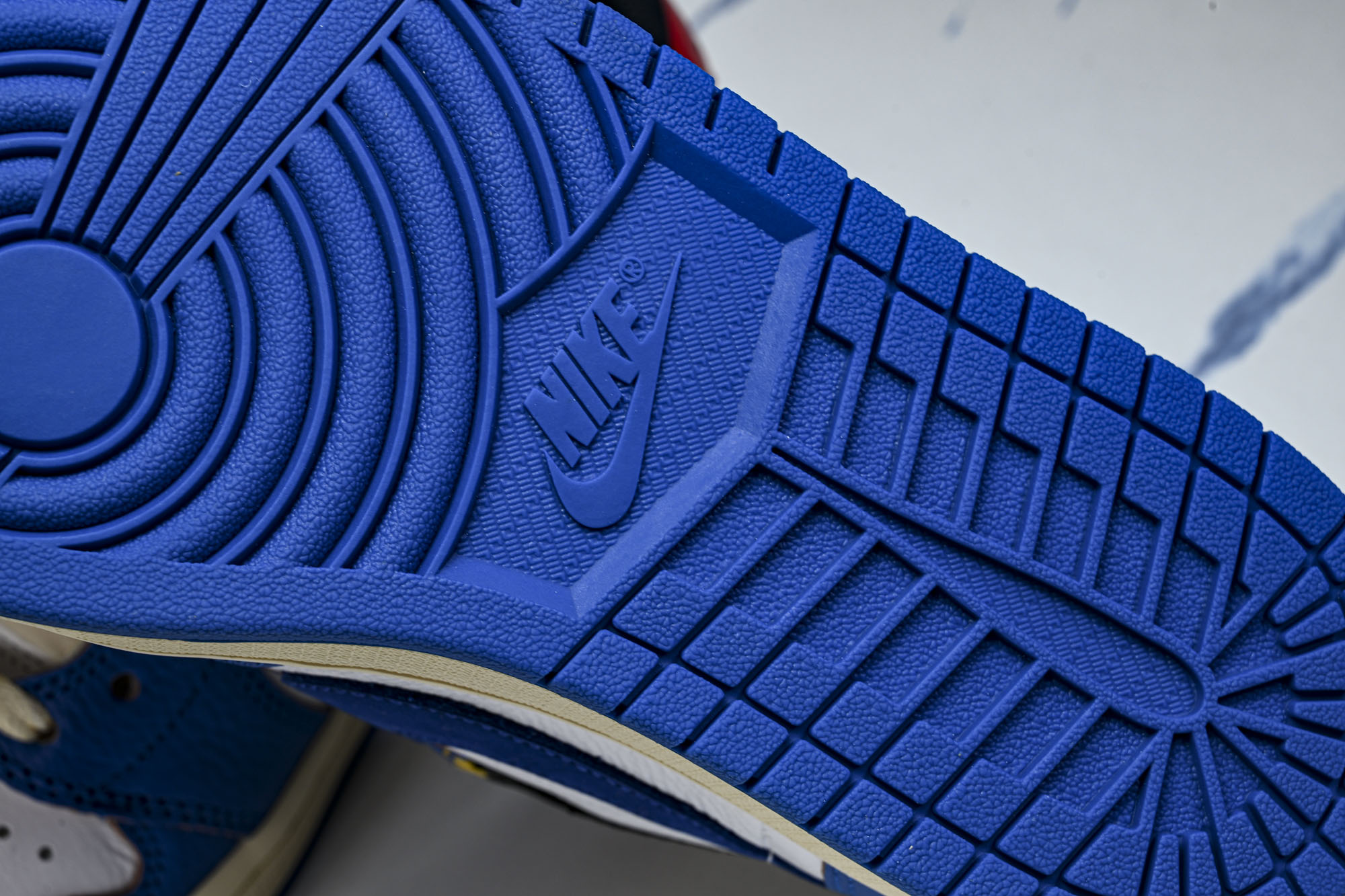 Fragment Design x Union x Air Jordan 1 Hi 乔1藤原浩大闪电 低帮文化休闲板鞋 