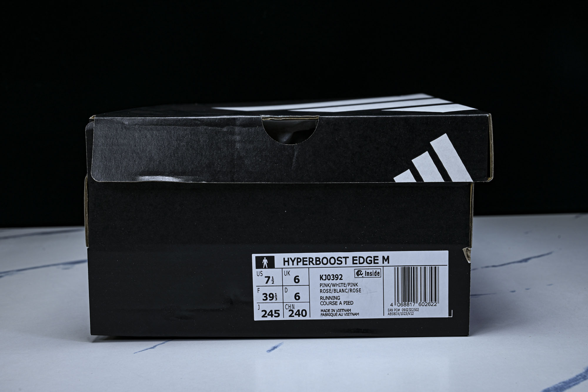 纯原 Adidas HyperBoost Edge 阿迪达斯全新爆米花透气缓震跑步鞋KJ0392 #YZ000 Adid 纯原 Adidas HyperBoost Edge 阿迪达斯全新爆米花透气缓震跑步鞋KJ0392 #YZ000 Adid