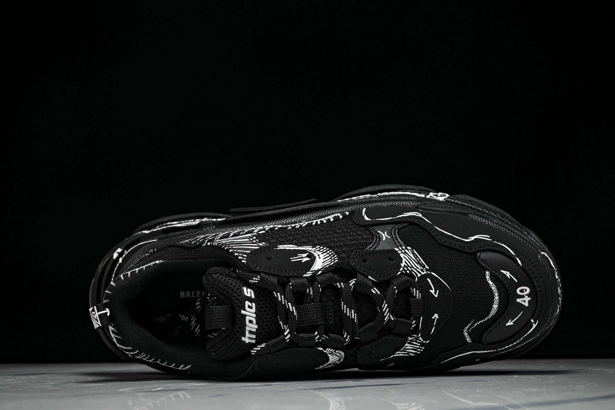 纯原 Balenciaga Triple S 巴黎世家复古老爹鞋 W2FW6-0102 #YZ018-5 原标原盒 最高 纯原 Balenciaga Triple S 巴黎世家复古老爹鞋 W2FW6-0102 #YZ018-5 原标原盒 最高