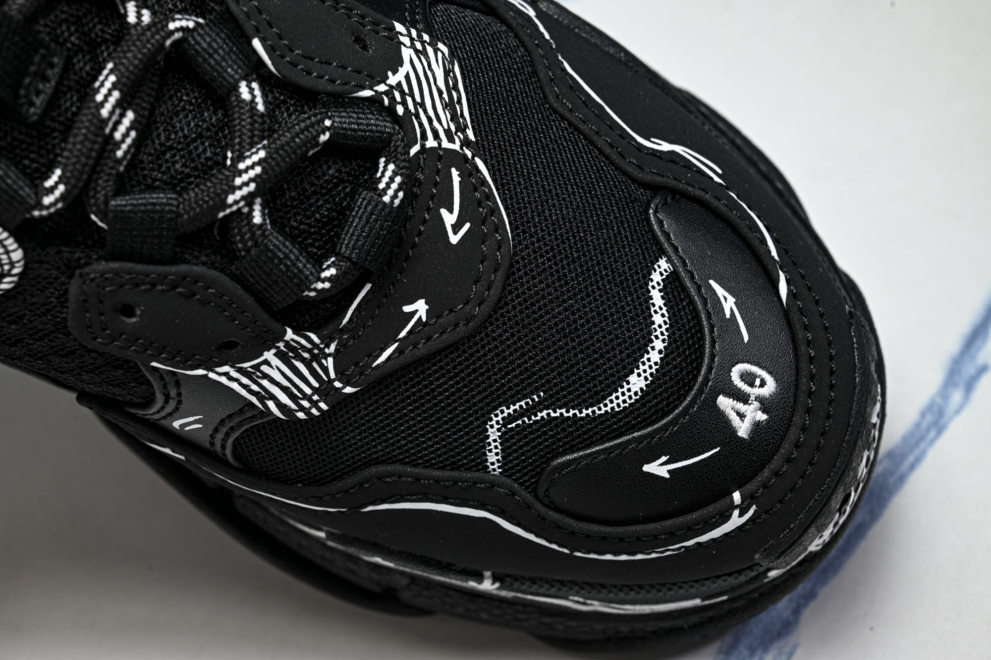 纯原 Balenciaga Triple S 巴黎世家复古老爹鞋 W2FW6-0102 #YZ018-5 原标原盒 最高 纯原 Balenciaga Triple S 巴黎世家复古老爹鞋 W2FW6-0102 #YZ018-5 原标原盒 最高