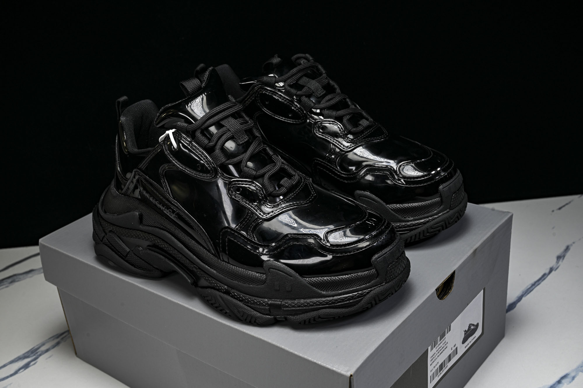 纯原 Balenciaga Triple S 巴黎世家复古老爹鞋 W2PAA-0102 #YZ018-5 原标原盒 最高 纯原 Balenciaga Triple S 巴黎世家复古老爹鞋 W2PAA-0102 #YZ018-5 原标原盒 最高