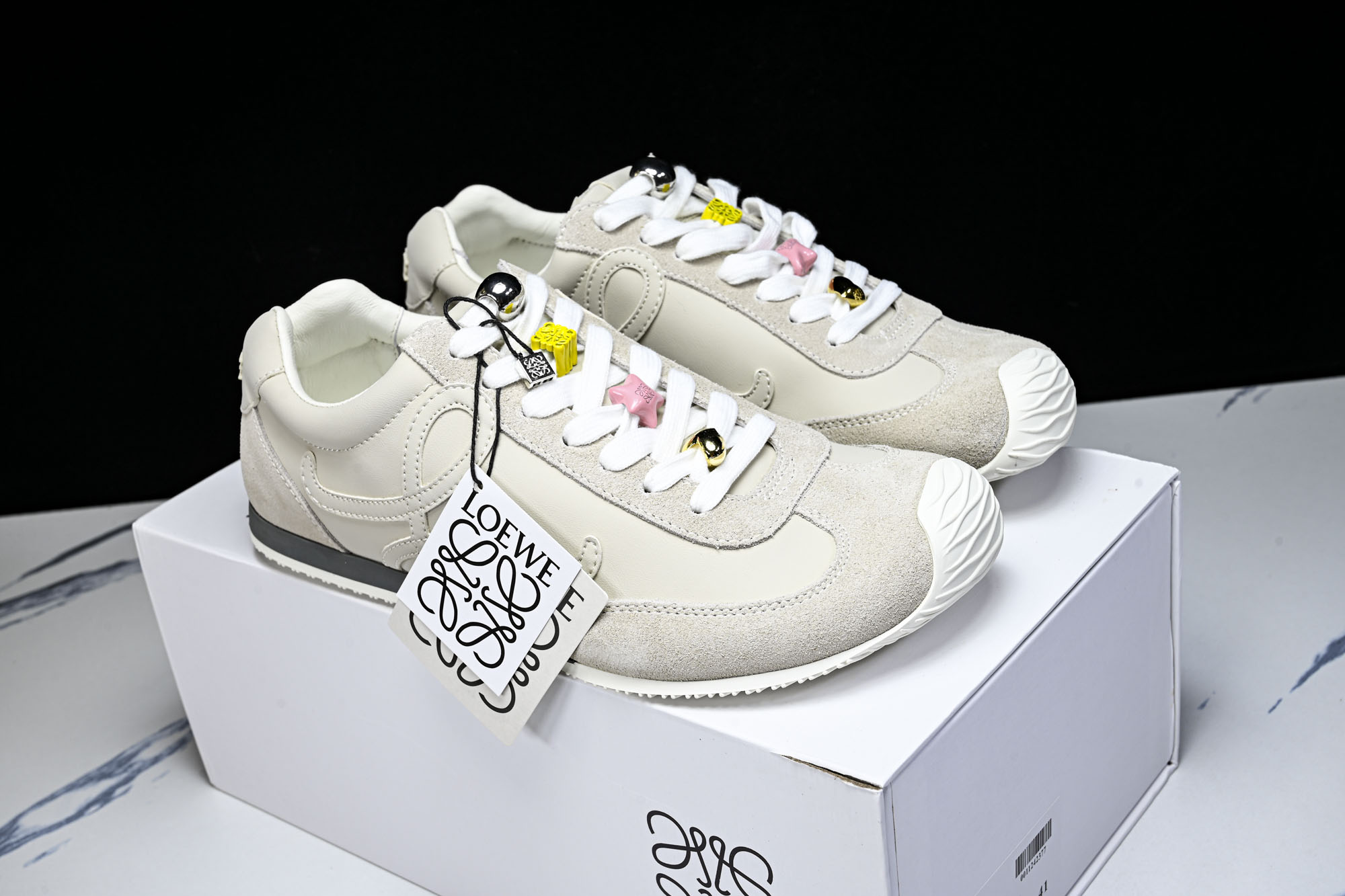 Loewe_罗意威 男女鞋2.0德训鞋尼龙小牛皮跑步运动鞋休闲鞋2026新款_9 #YZ000 全网最快购入原版开发,穿