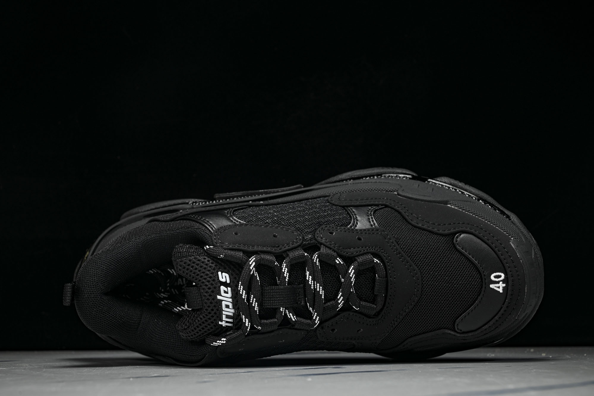纯原 Balenciaga Triple S 3.0 巴黎世家三代复古休闲跑鞋 全组合氮气水晶大底W1FB3-1001 