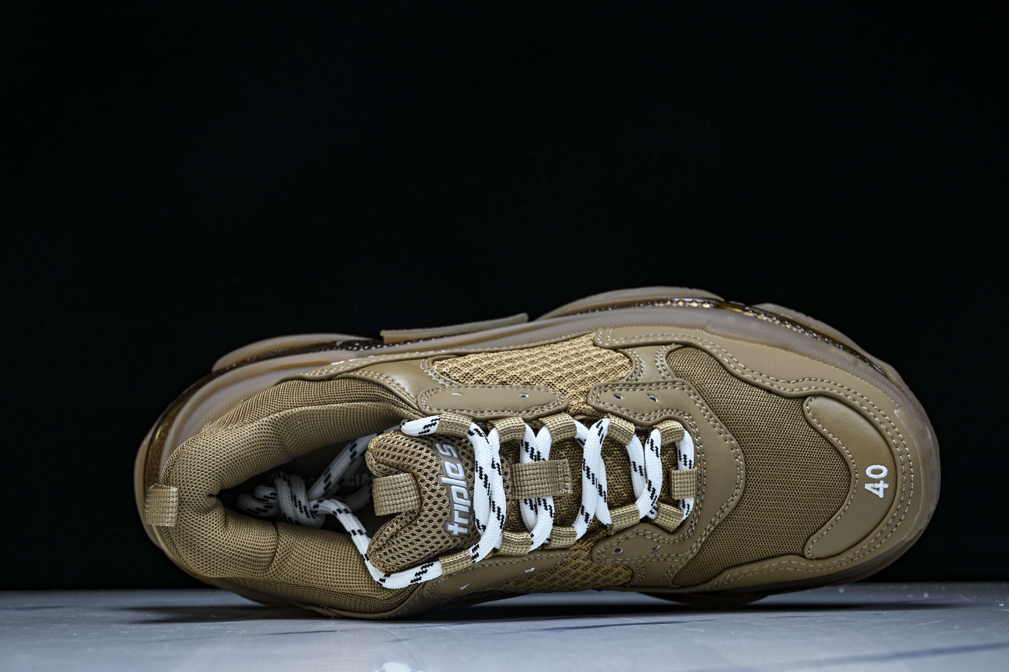 纯原 Balenciaga Triple S 3.0 巴黎世家三代复古休闲跑鞋 全组合氮气水晶大底W1GB5-2005 