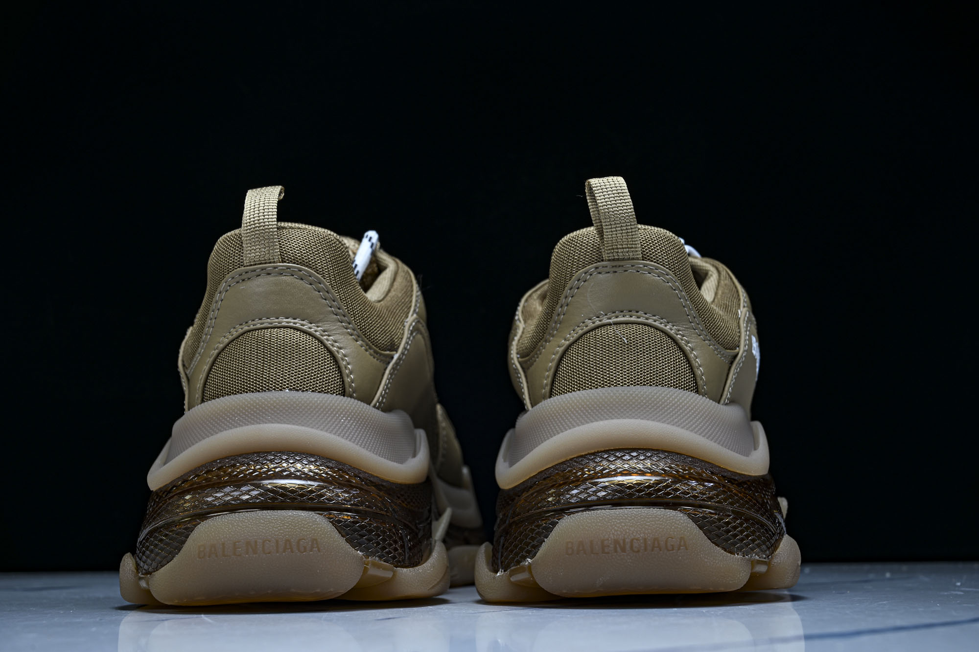 纯原 Balenciaga Triple S 3.0 巴黎世家三代复古休闲跑鞋 全组合氮气水晶大底W1GB5-2005 