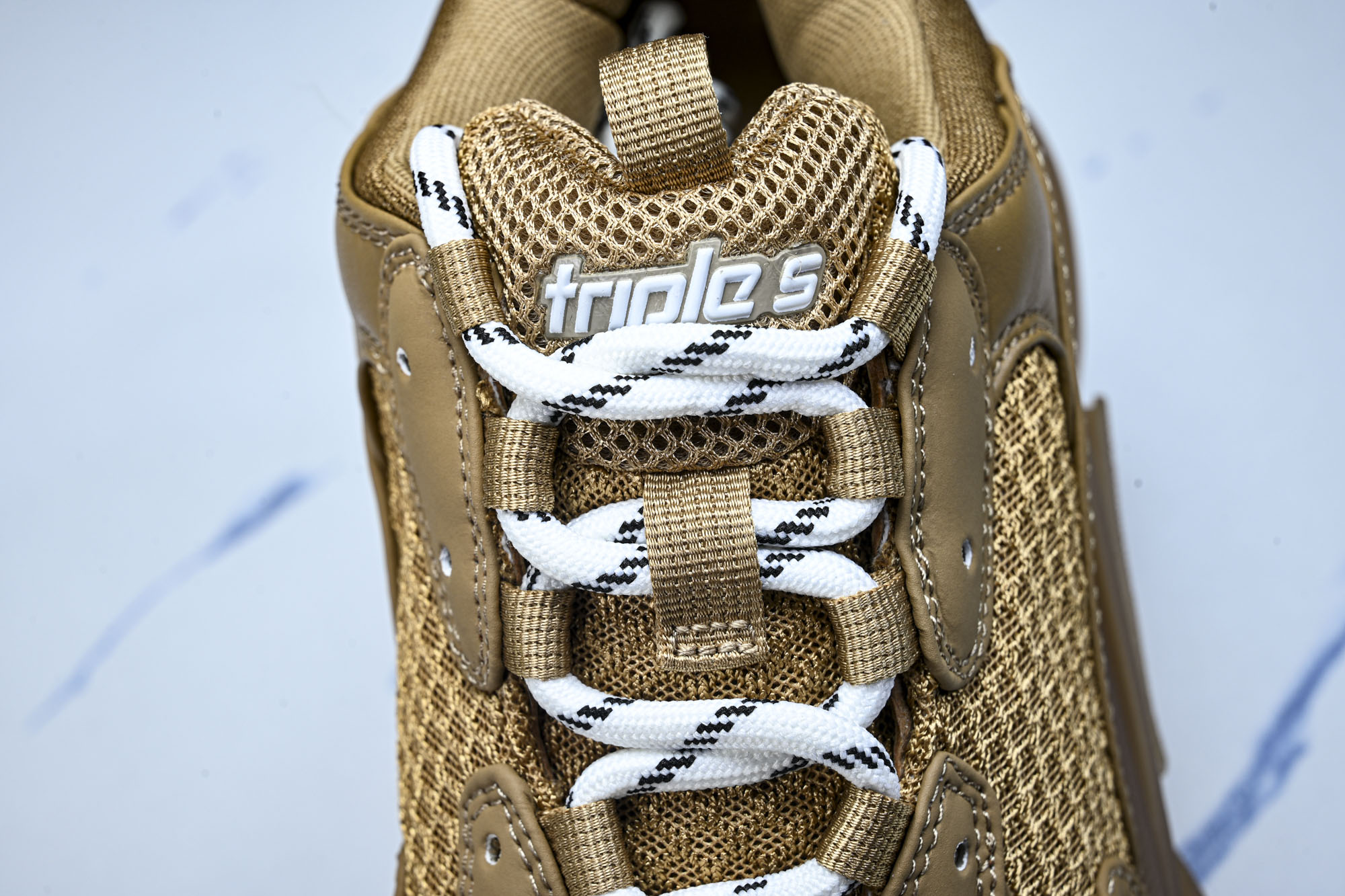 纯原 Balenciaga Triple S 3.0 巴黎世家三代复古休闲跑鞋 全组合氮气水晶大底W1GB5-2005 