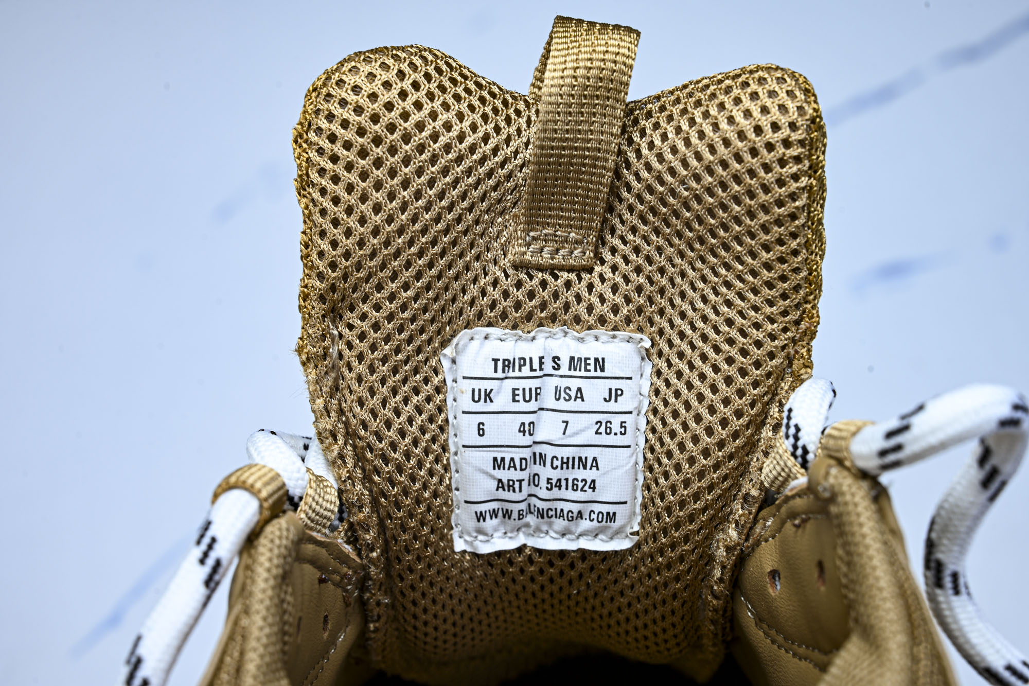 纯原 Balenciaga Triple S 3.0 巴黎世家三代复古休闲跑鞋 全组合氮气水晶大底W1GB5-2005 