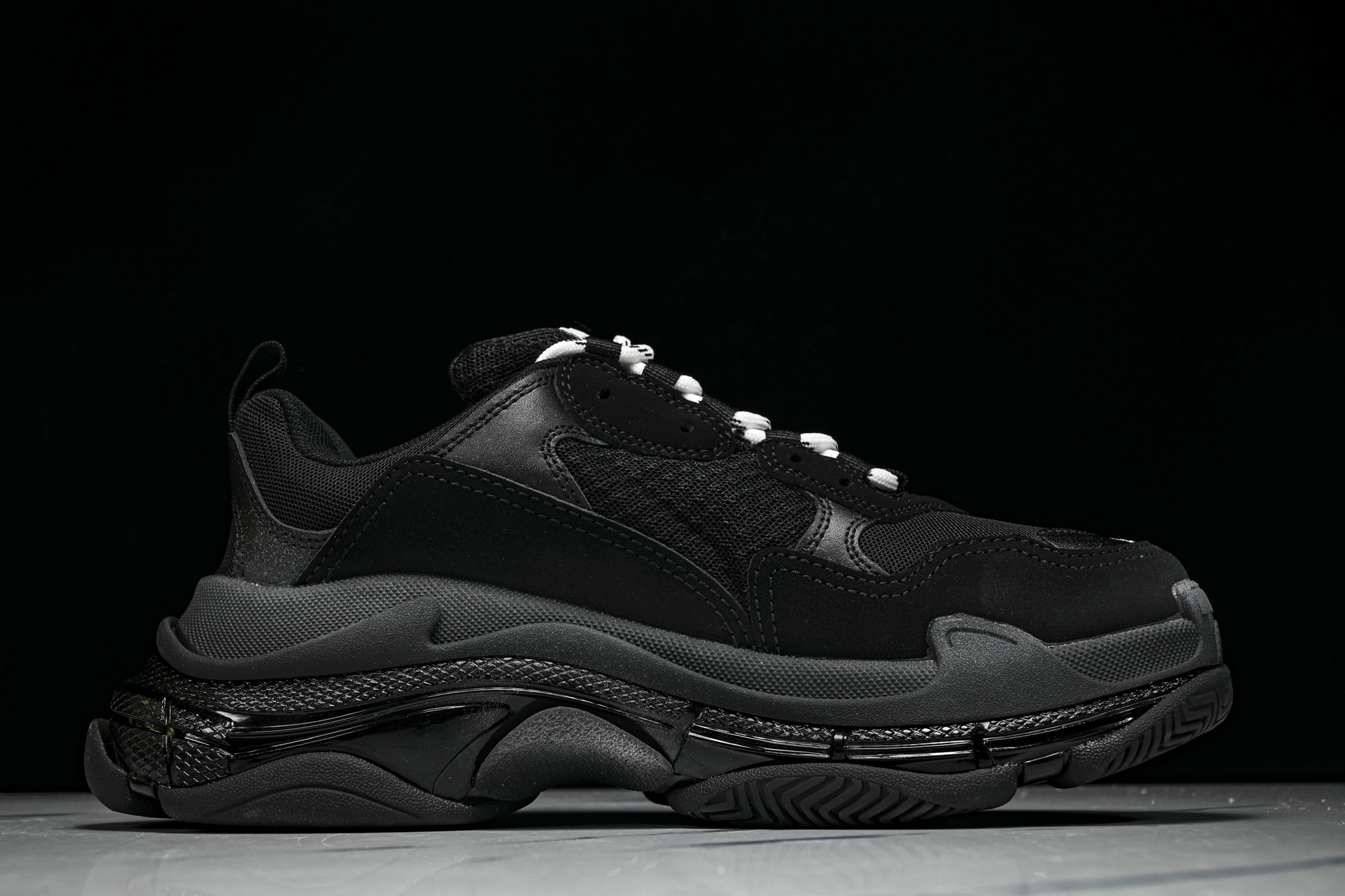 纯原 Balenciaga Triple S 3.0 巴黎世家三代复古休闲跑鞋 全组合氮气水晶大底W2FB1-1000 