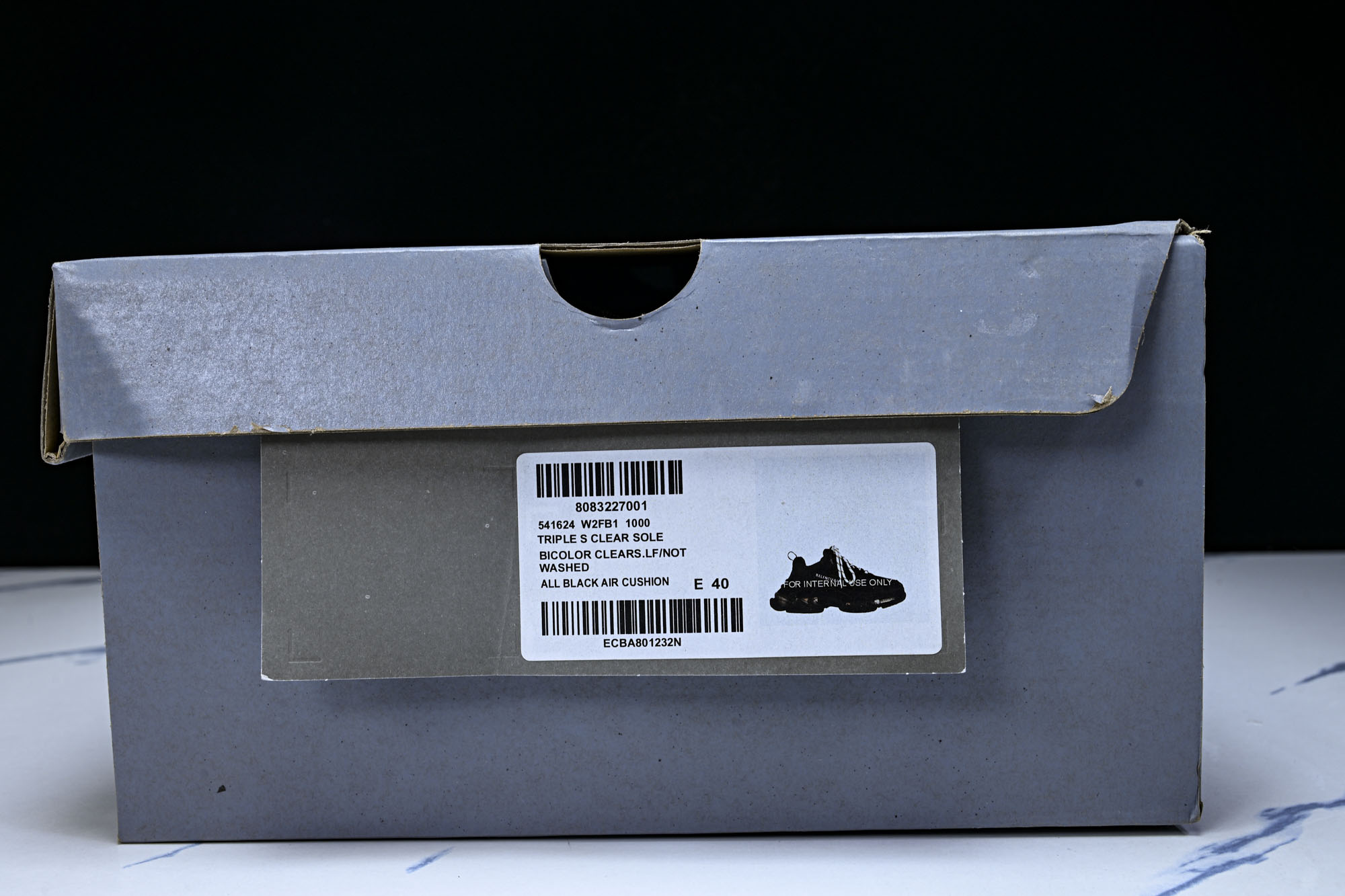纯原 Balenciaga Triple S 3.0 巴黎世家三代复古休闲跑鞋 全组合氮气水晶大底W2FB1-1000 