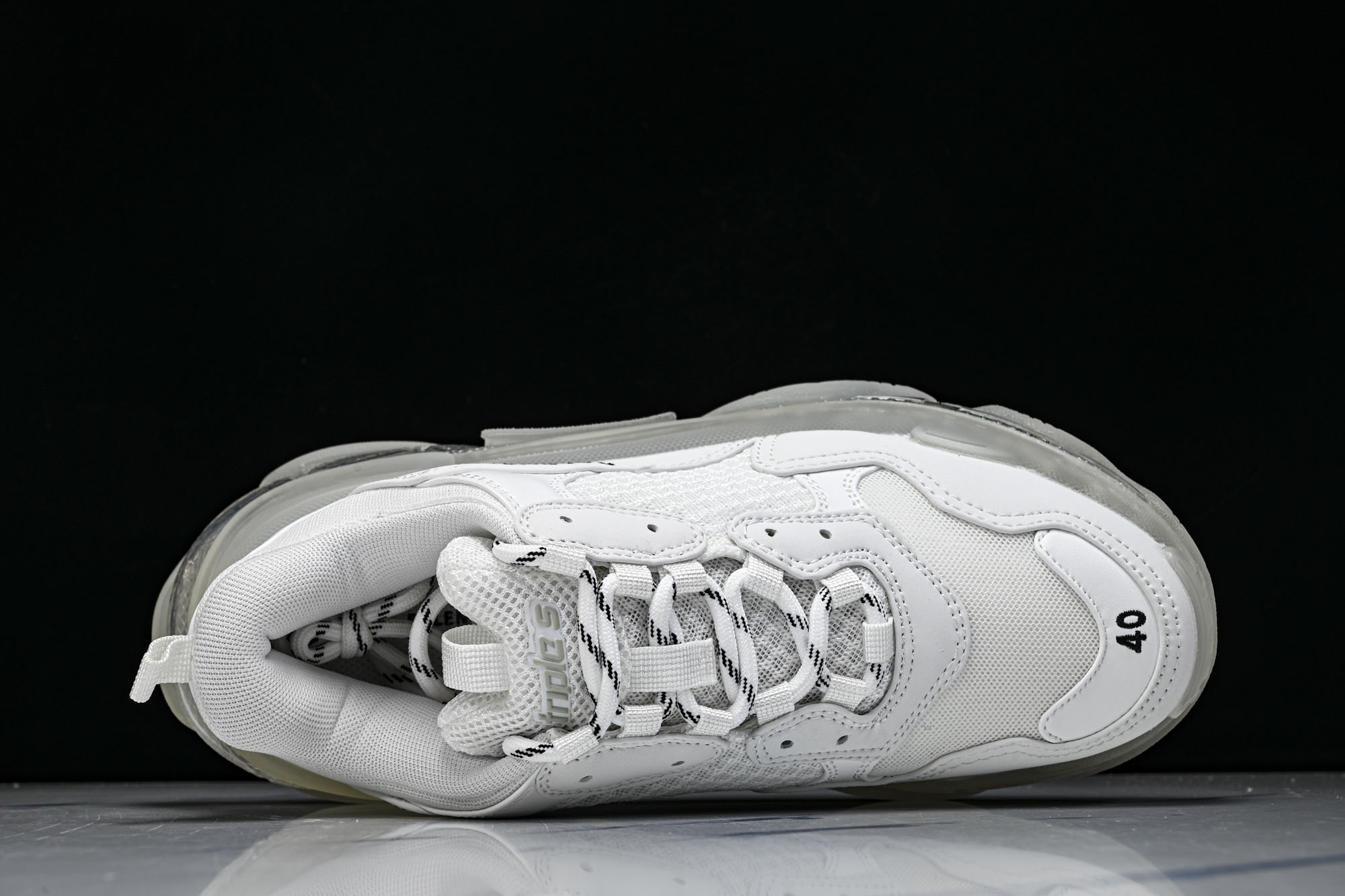 纯原 Balenciaga Triple S 3.0 巴黎世家三代复古休闲跑鞋 全组合氮气水晶大底W2FB1-9000 