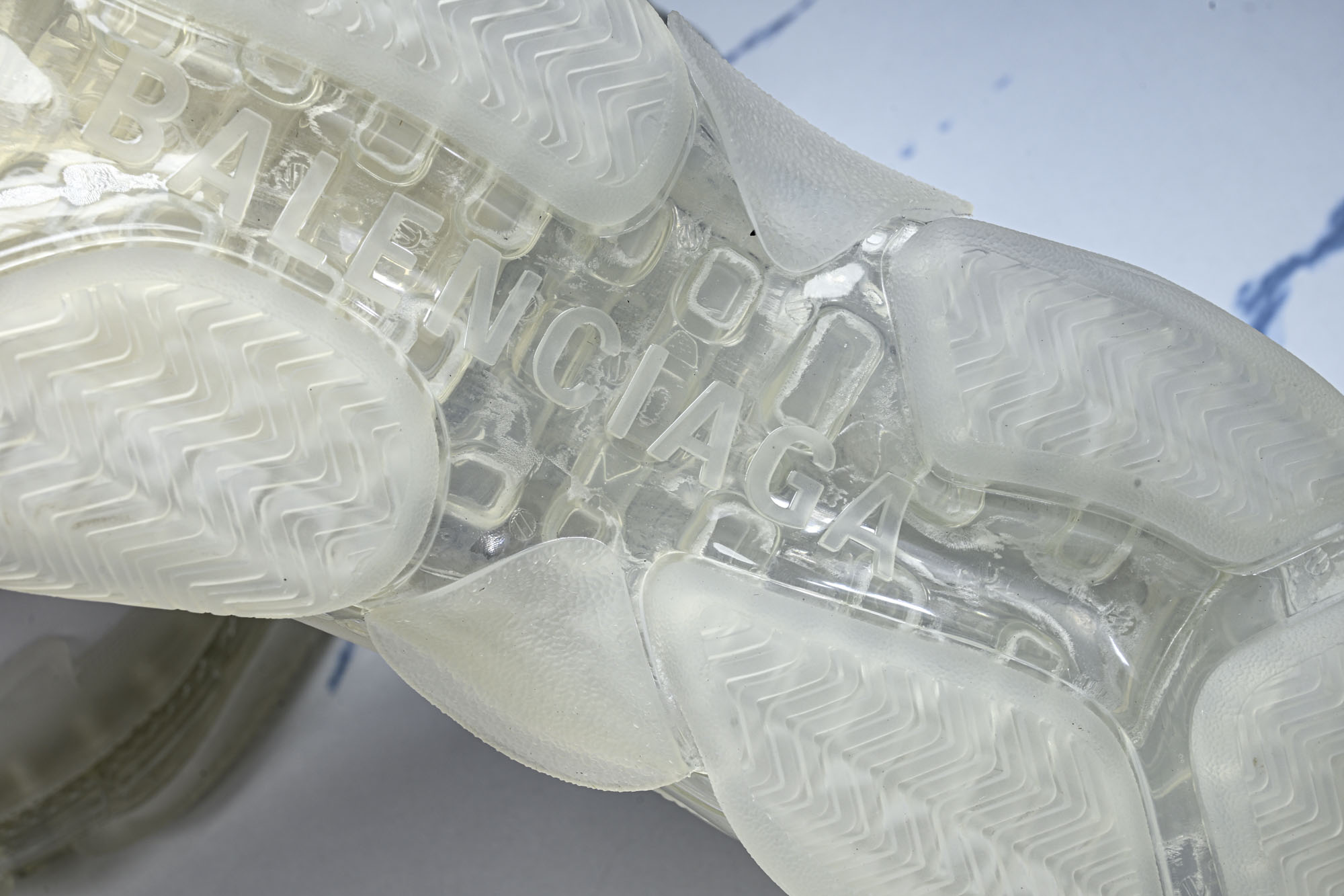 纯原 Balenciaga Triple S 3.0 巴黎世家三代复古休闲跑鞋 全组合氮气水晶大底W2FB1-9000 
