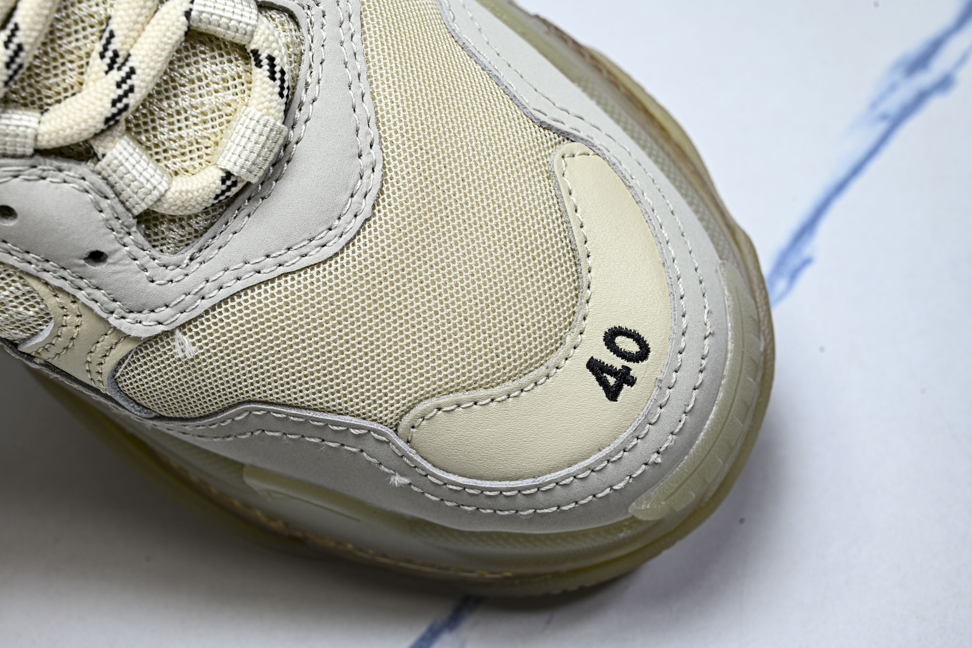 纯原 Balenciaga Triple S 3.0 巴黎世家三代复古休闲跑鞋 全组合氮气水晶大底W2FB1-9005 