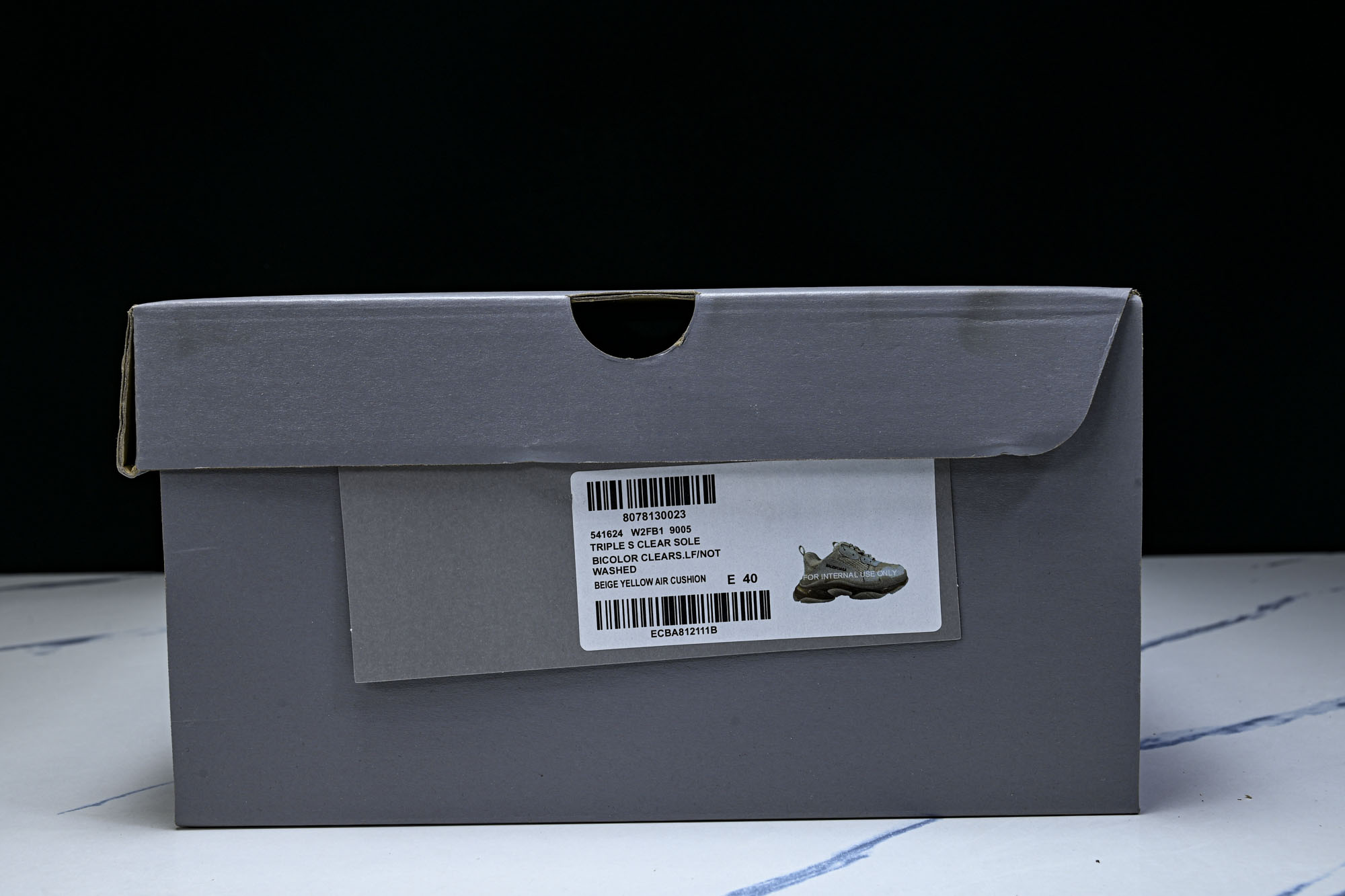 纯原 Balenciaga Triple S 3.0 巴黎世家三代复古休闲跑鞋 全组合氮气水晶大底W2FB1-9005 
