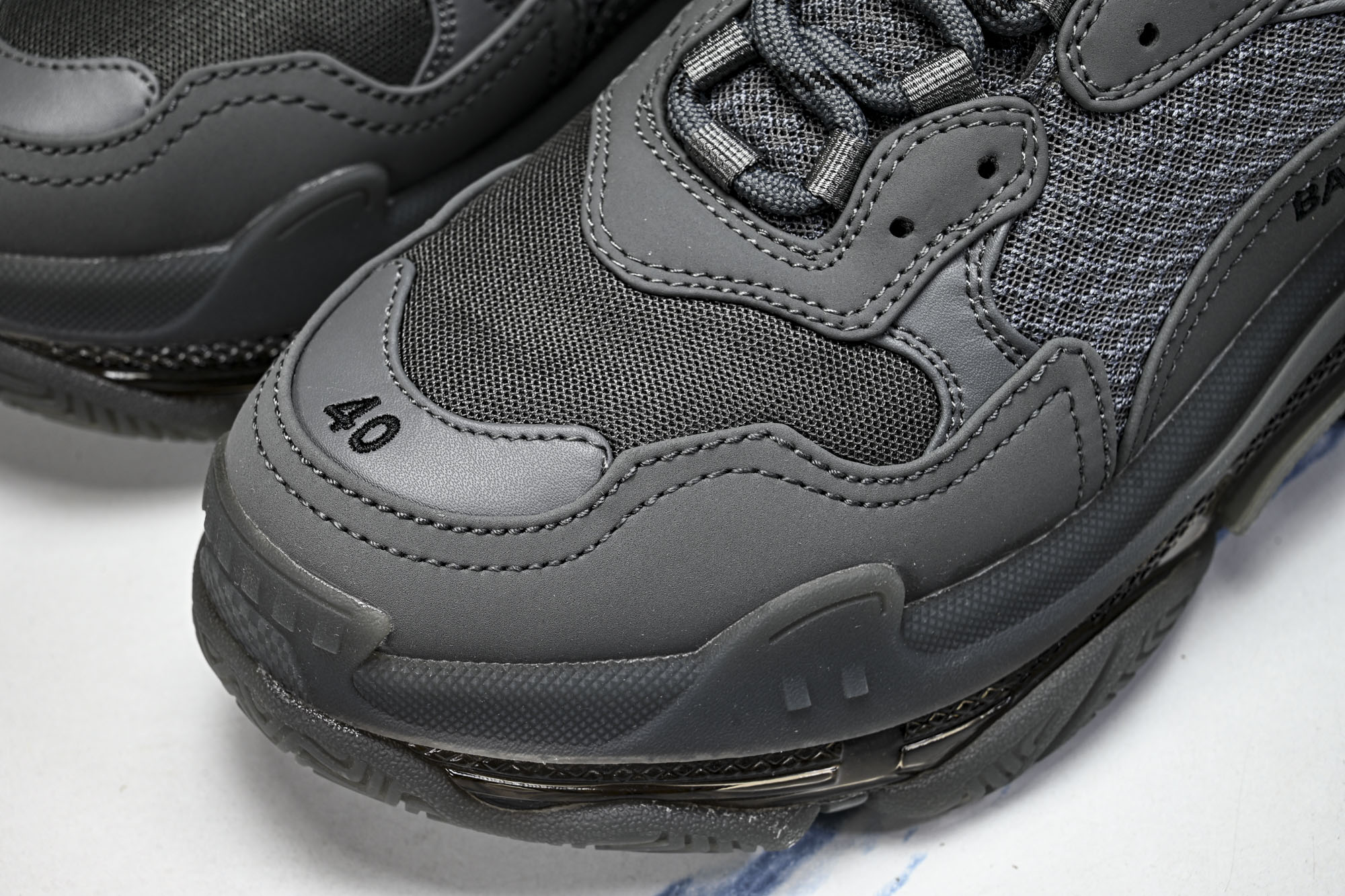 纯原 Balenciaga Triple S 3.0 巴黎世家三代复古休闲跑鞋 全组合氮气水晶大底W2GA1-1801 